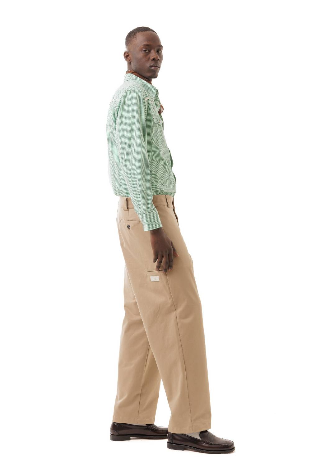 Lc23 Work Trousers Beige Negozi Online