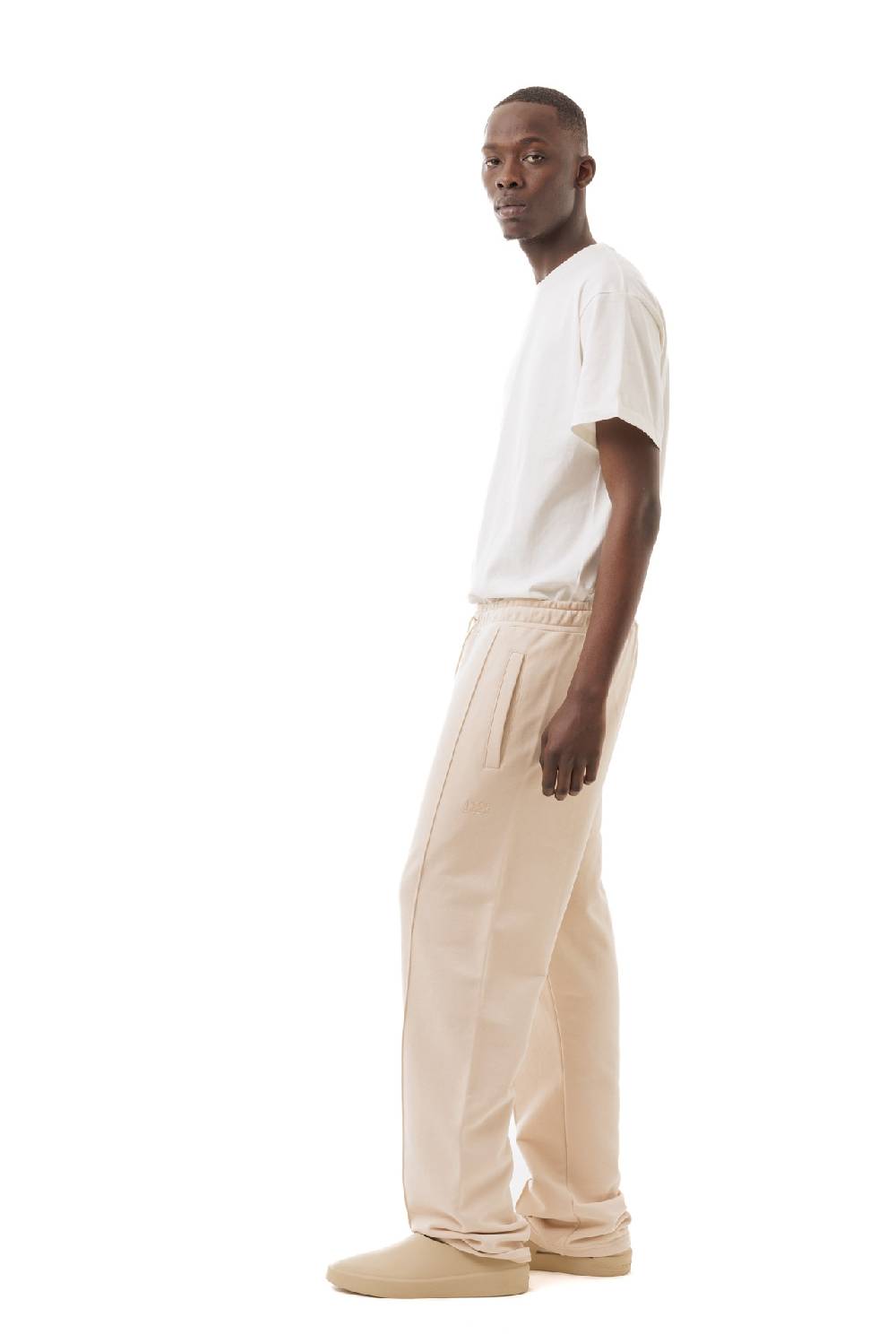 Lc23 Basic Fleece Trousers Beige Acquista Ora