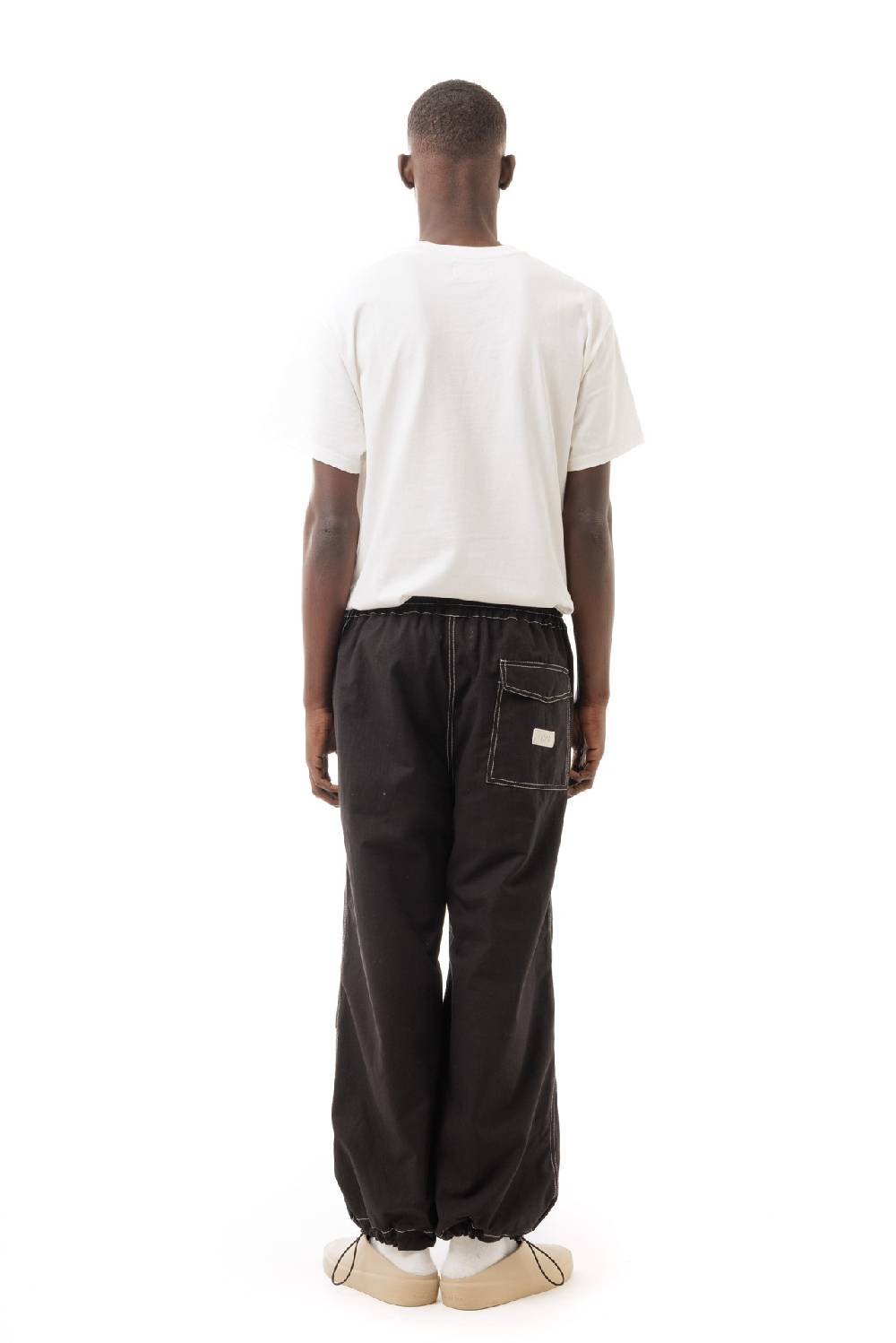 Lc23 Paracadute Pants Black Promozione Limitata