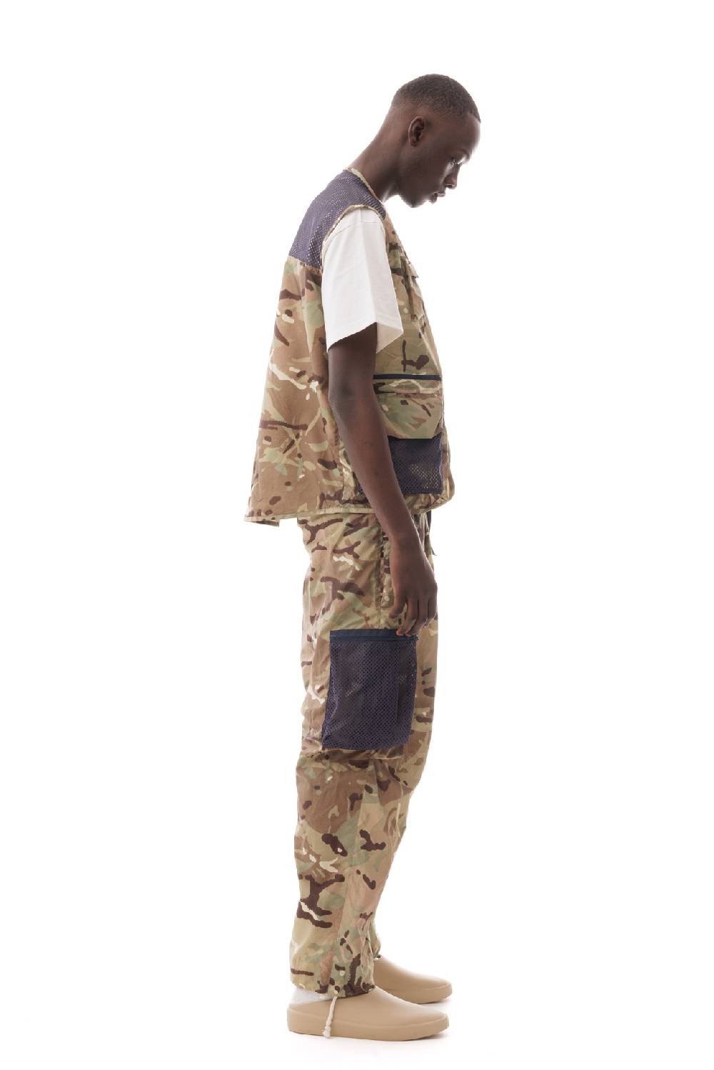 Lc23 Nylon Multipocket Camo Vest Offerta