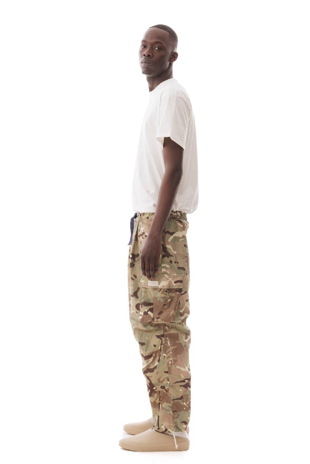 Lc23 Nylon Camo Cargo Pants Nuovo