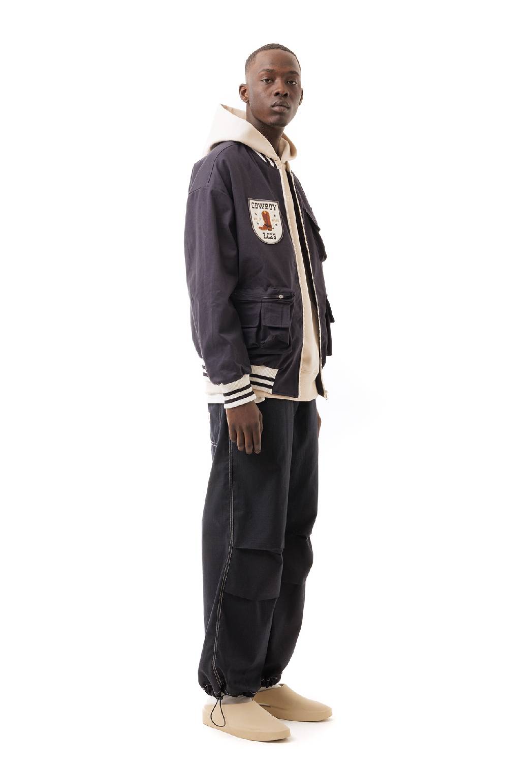 Lc23 Cowboy Varsity Jacket Nuova
