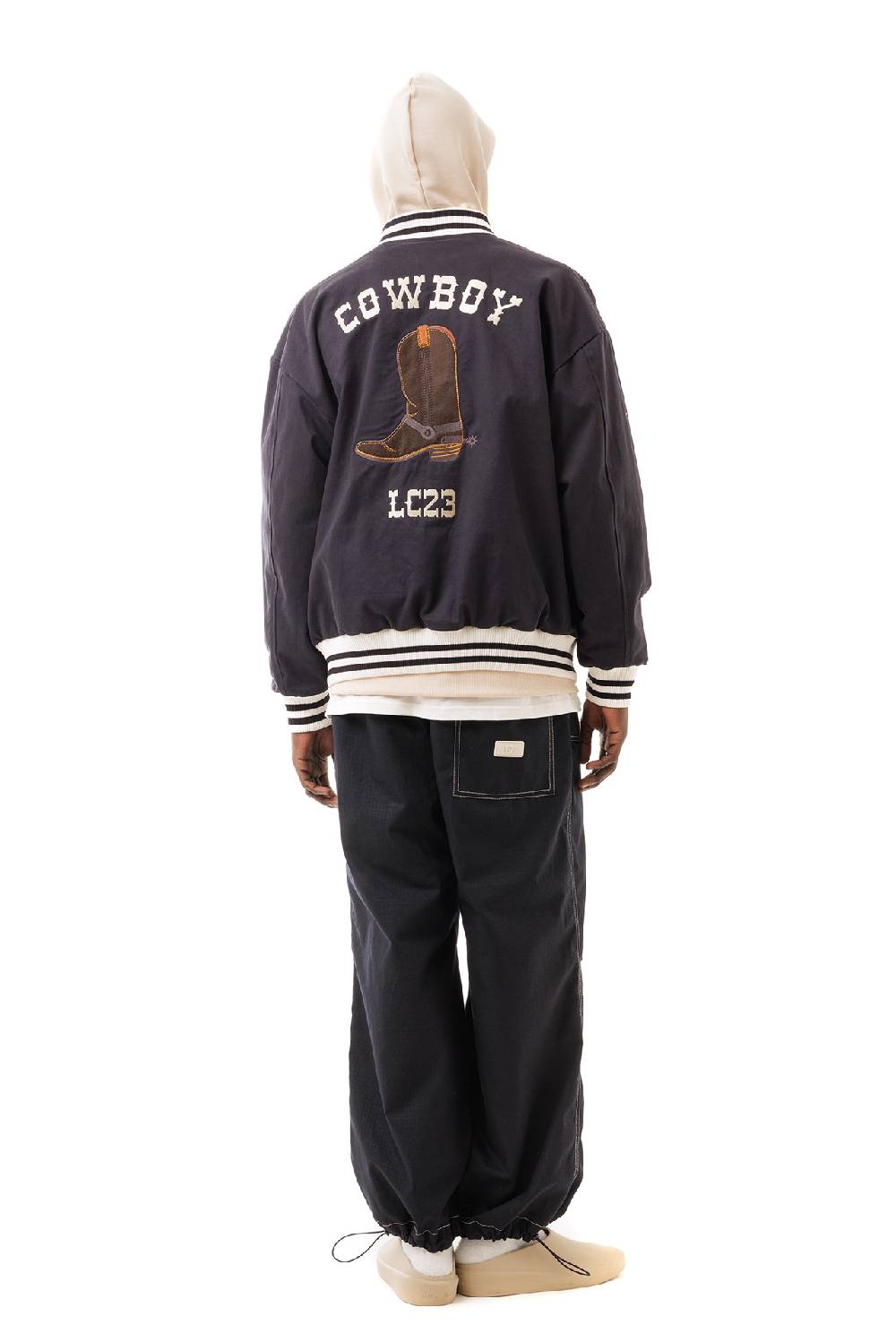 Lc23 Cowboy Varsity Jacket Nuova