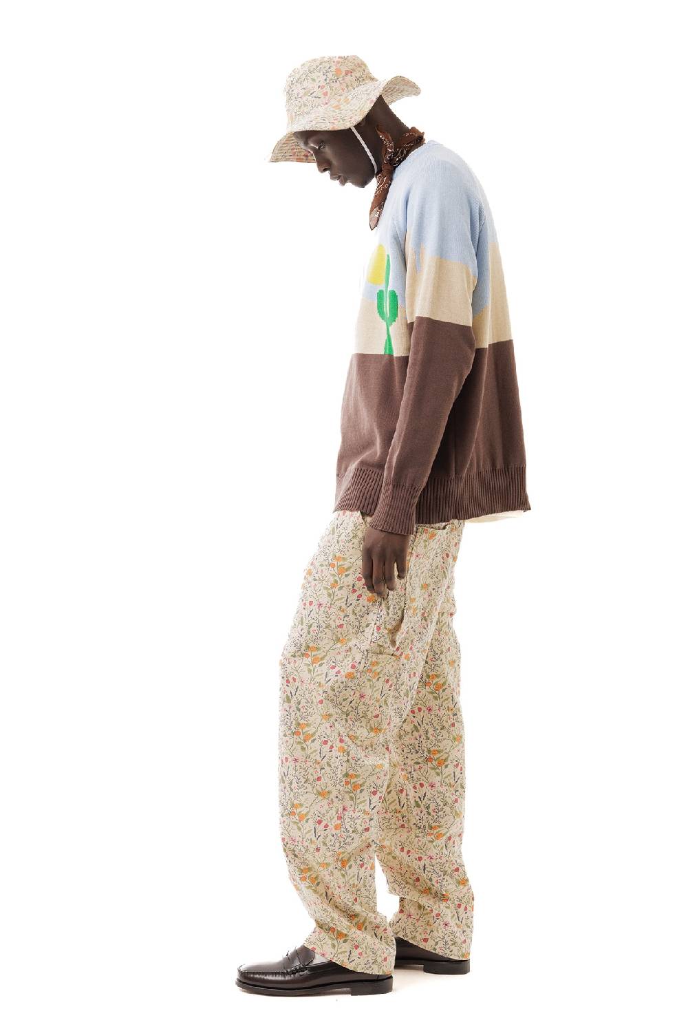 Lc23 Embroidered Horse Sweater Qualità