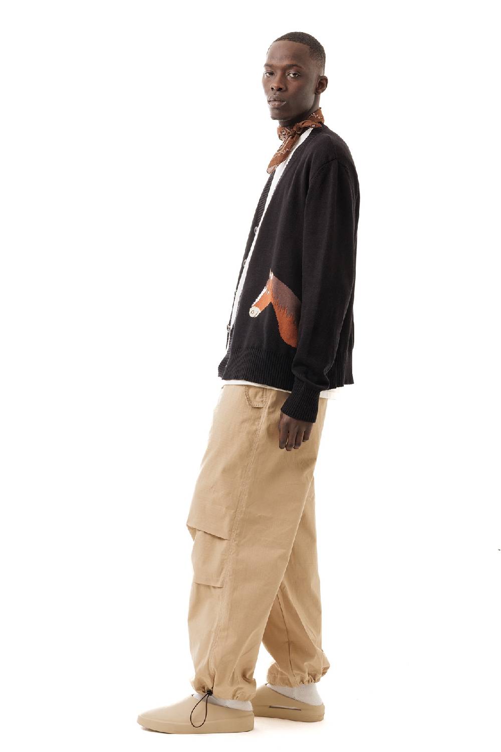 Lc23 Horses Cardigan Black Sottocosto