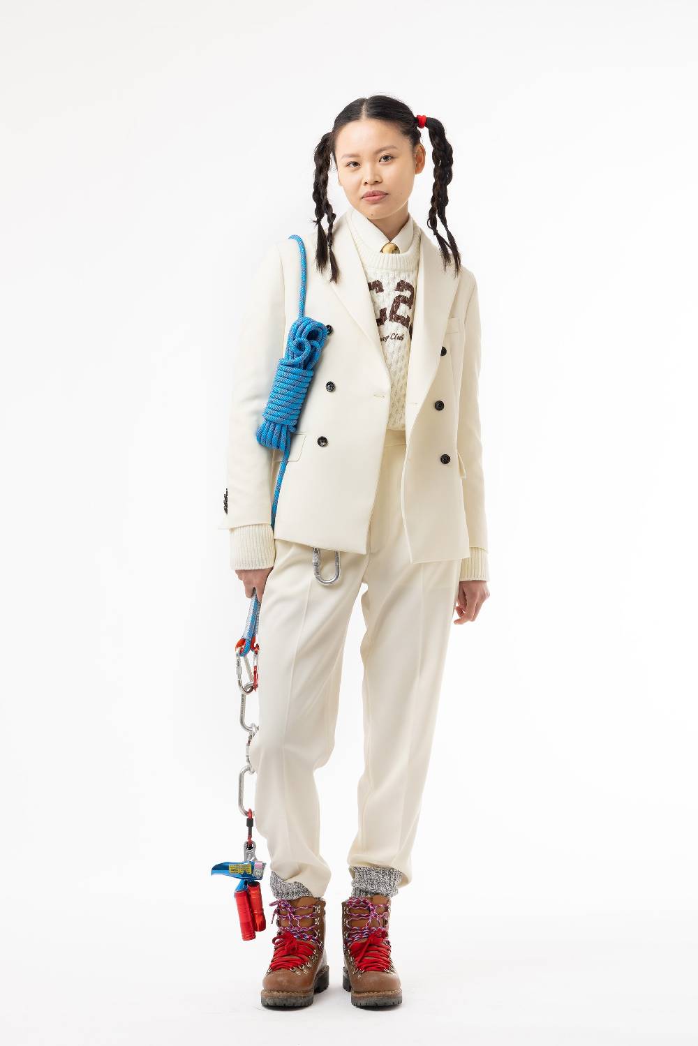 Lc23 Marzotto Wool Cream Blazer
