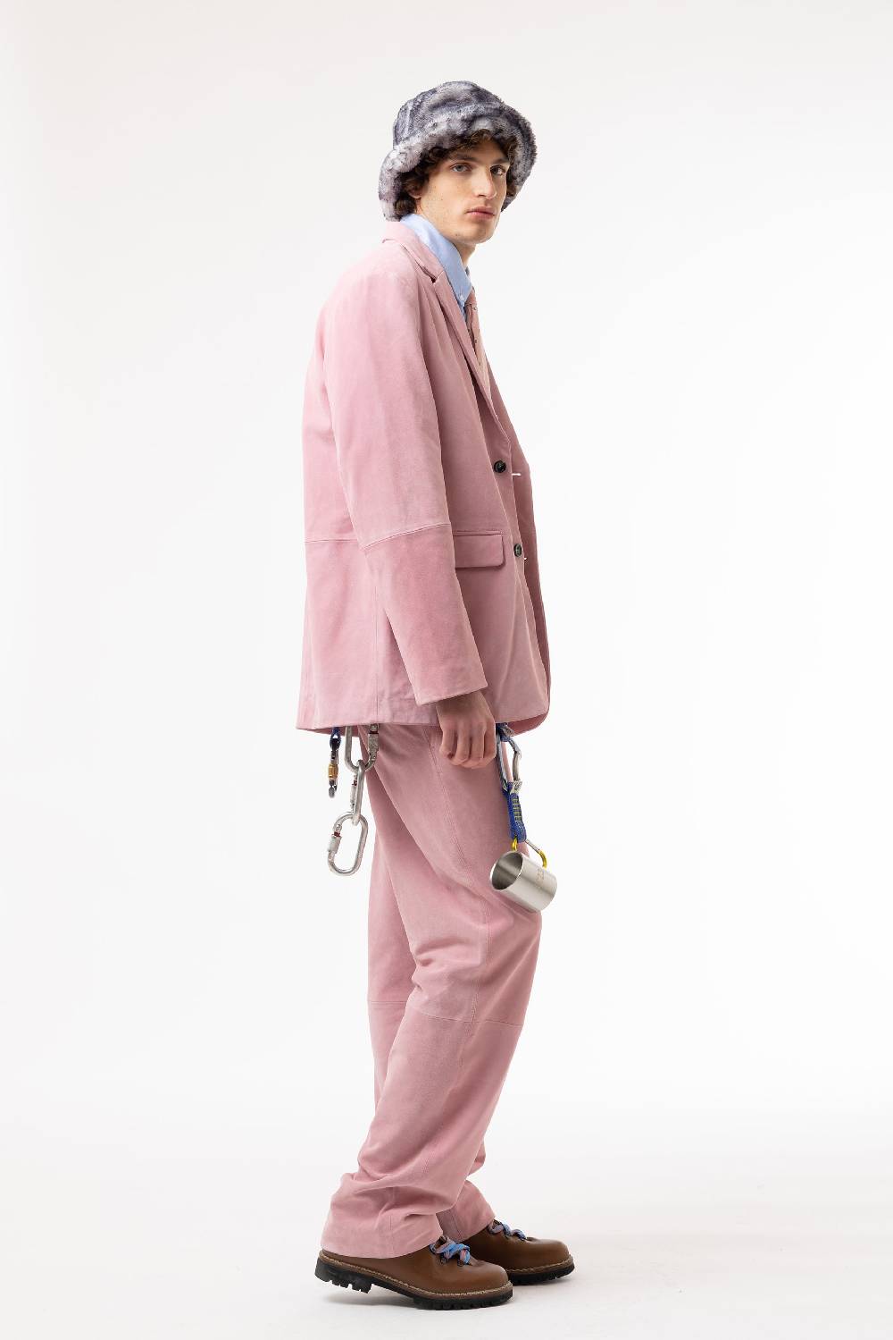 Lc23 Suede Trousers Pezzi Unici