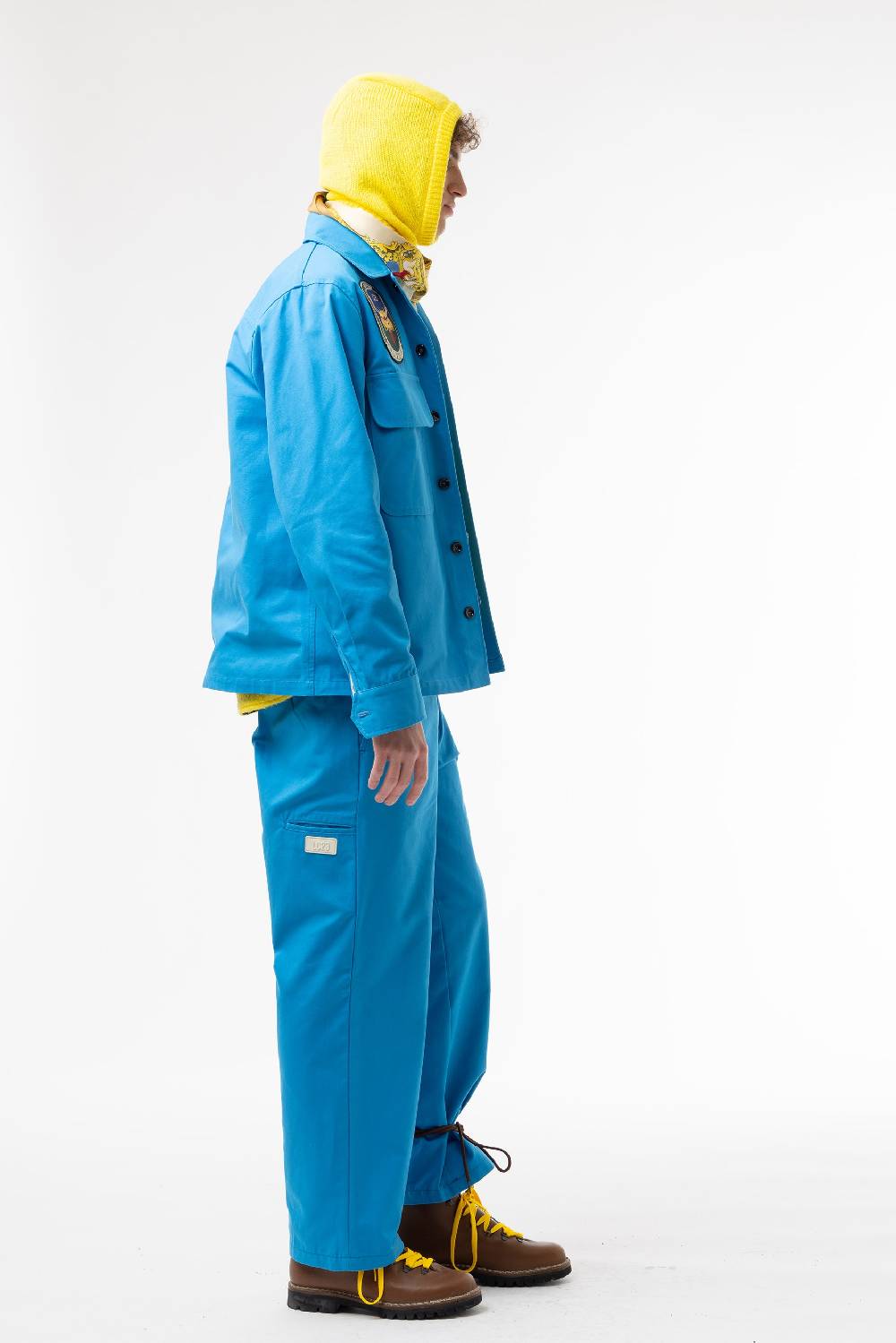 Lc23 Patch Canvas Overshirt Turquoise Soddisfazione Garantita