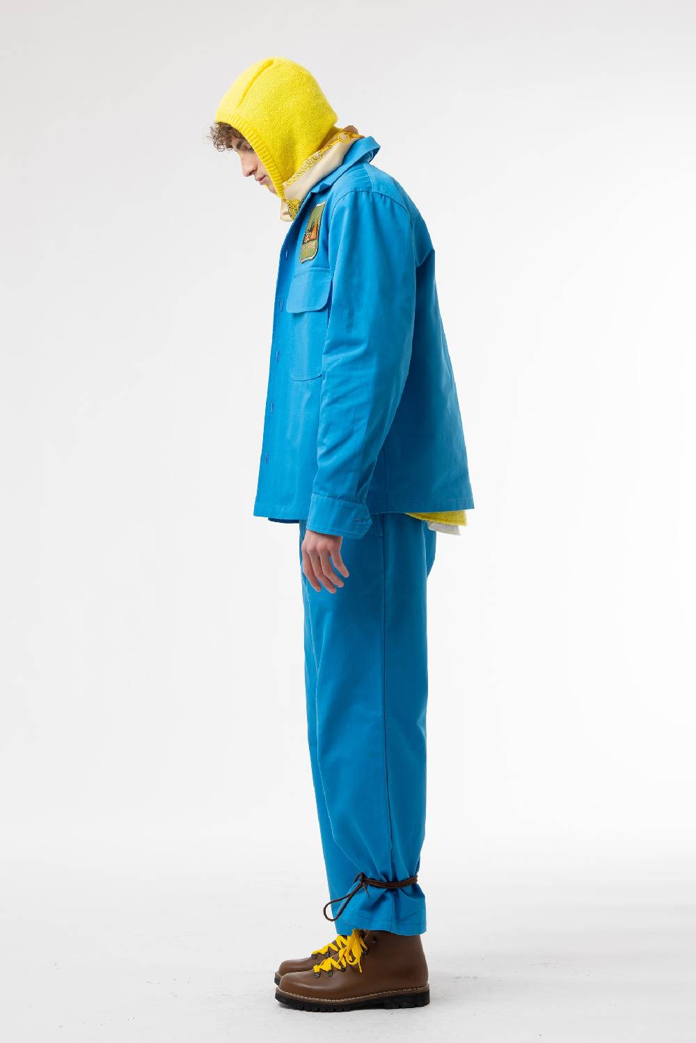 Lc23 Patch Canvas Overshirt Turquoise Soddisfazione Garantita