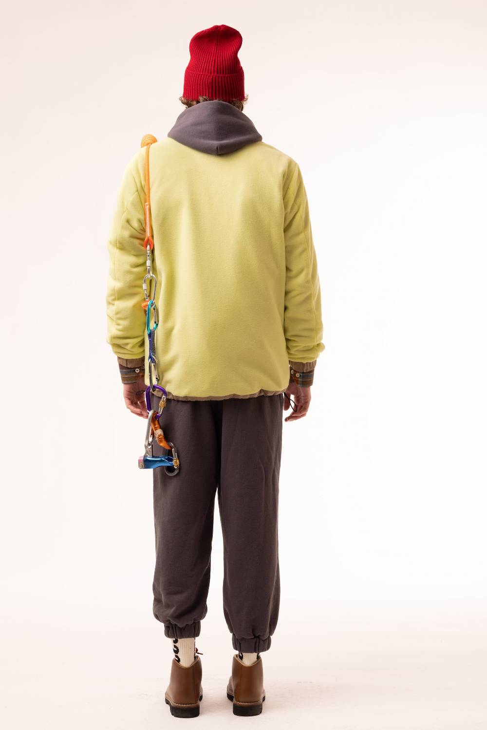 Lc23 Polartec Sherpa Jacket Yellow Fino Al -60%