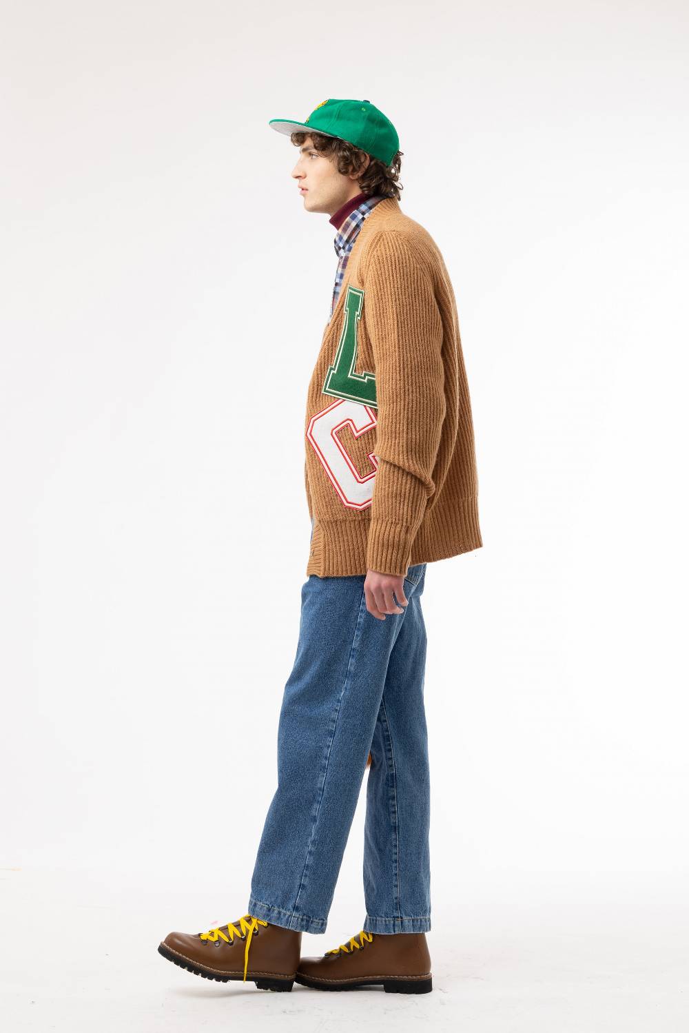 Lc23 Patch Cardigan Camel Novità