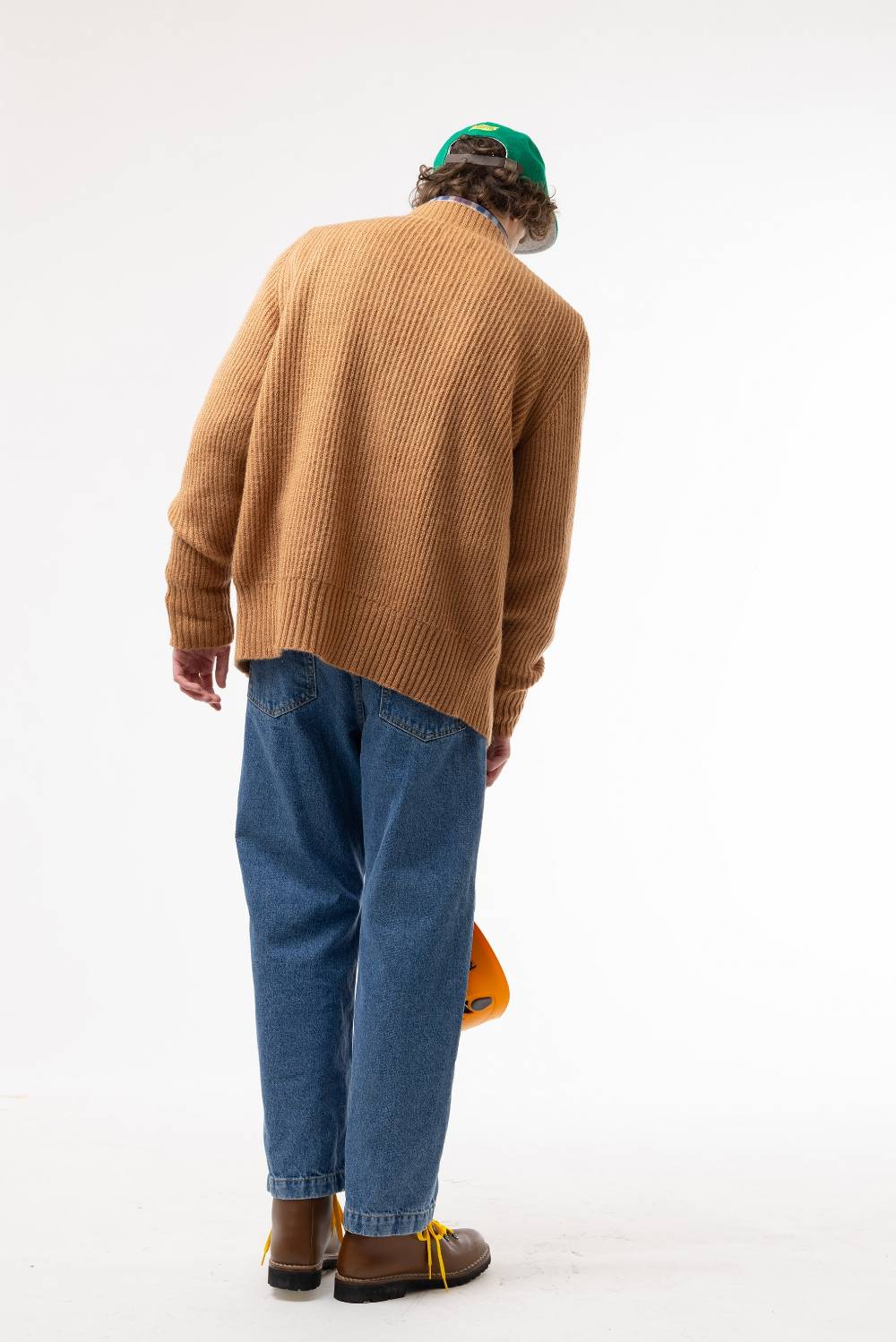Lc23 Patch Cardigan Camel Novità