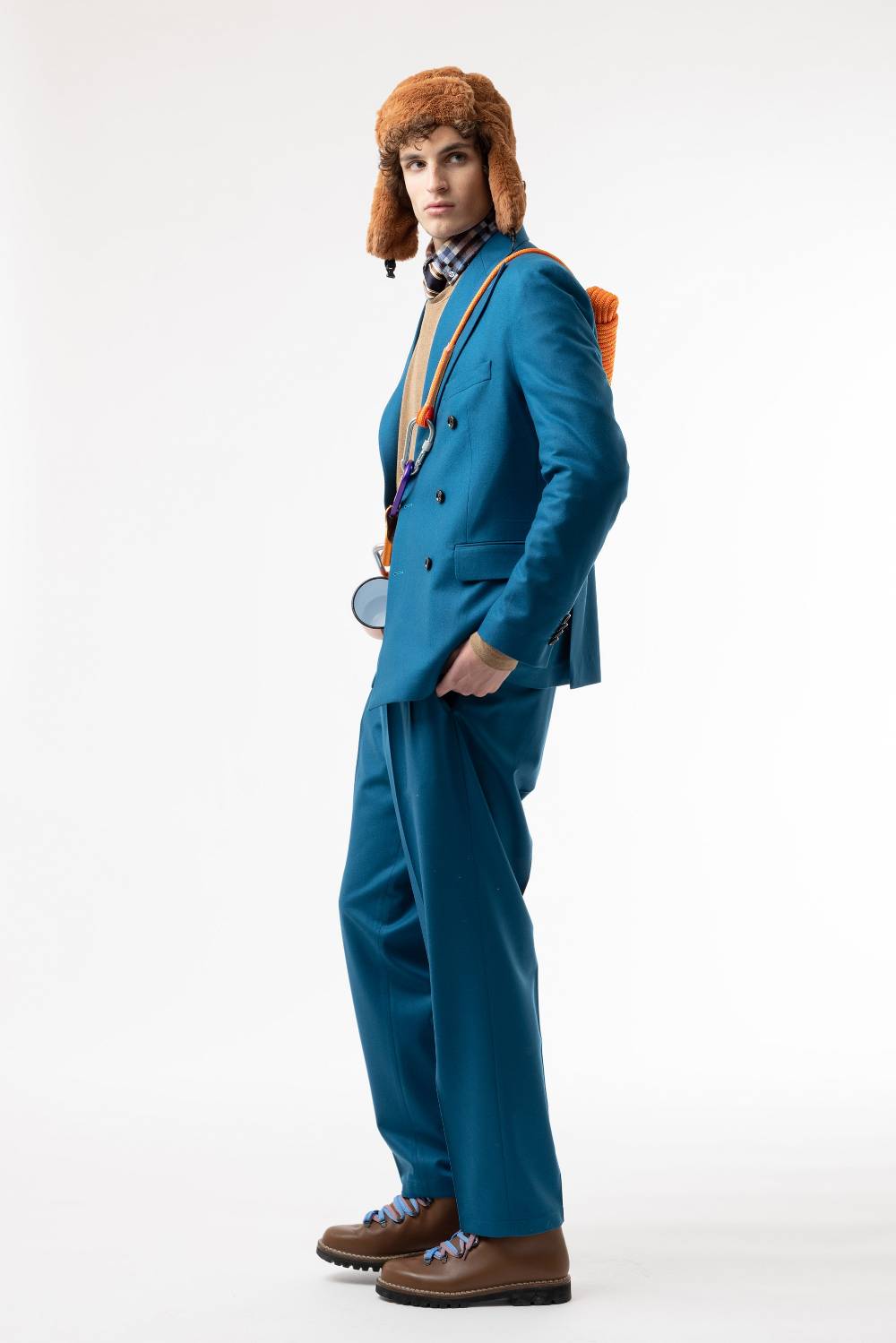 Lc23 Flannel Petrol Blazer Online