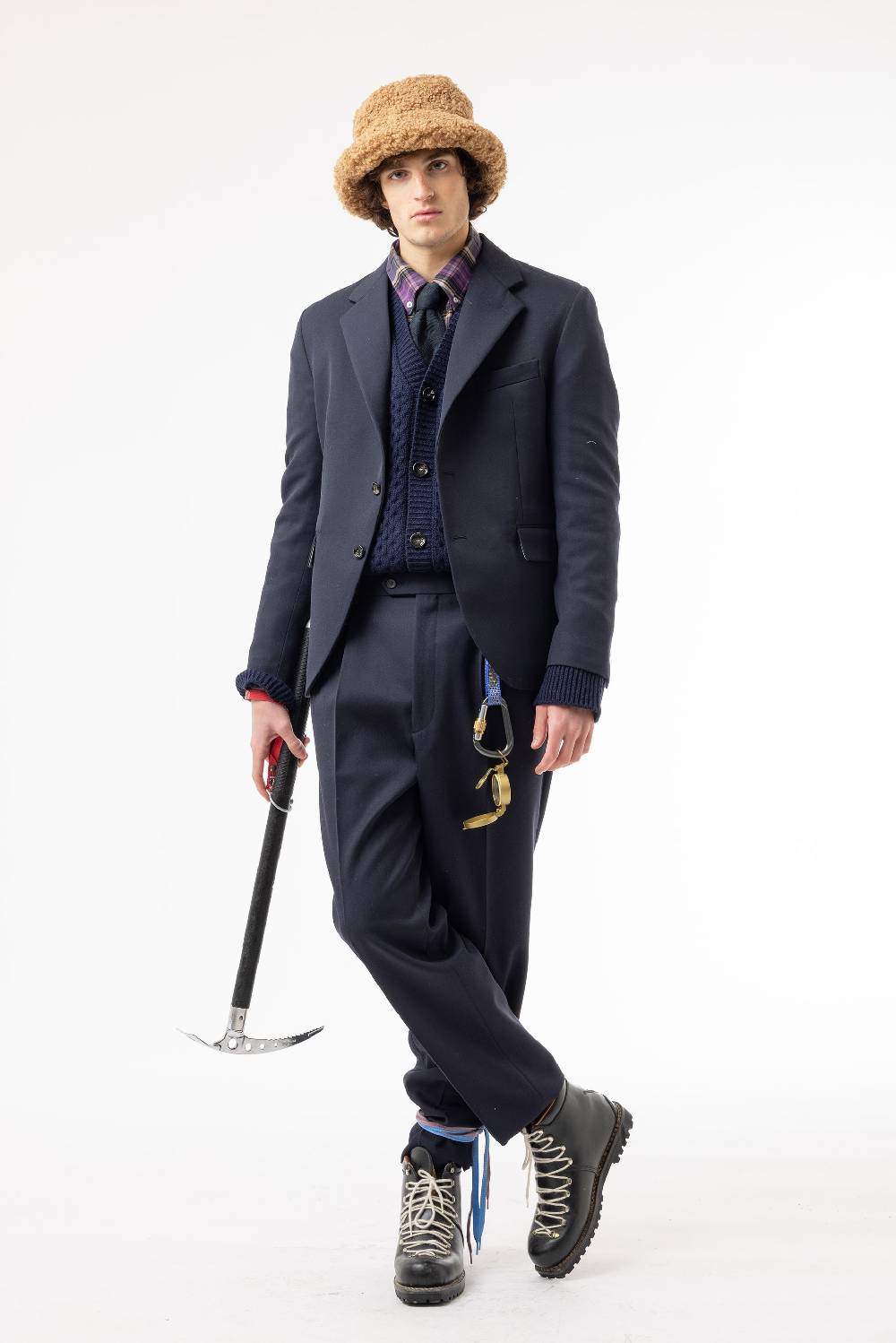 Lc23 Marzotto Wool Navy Blazer