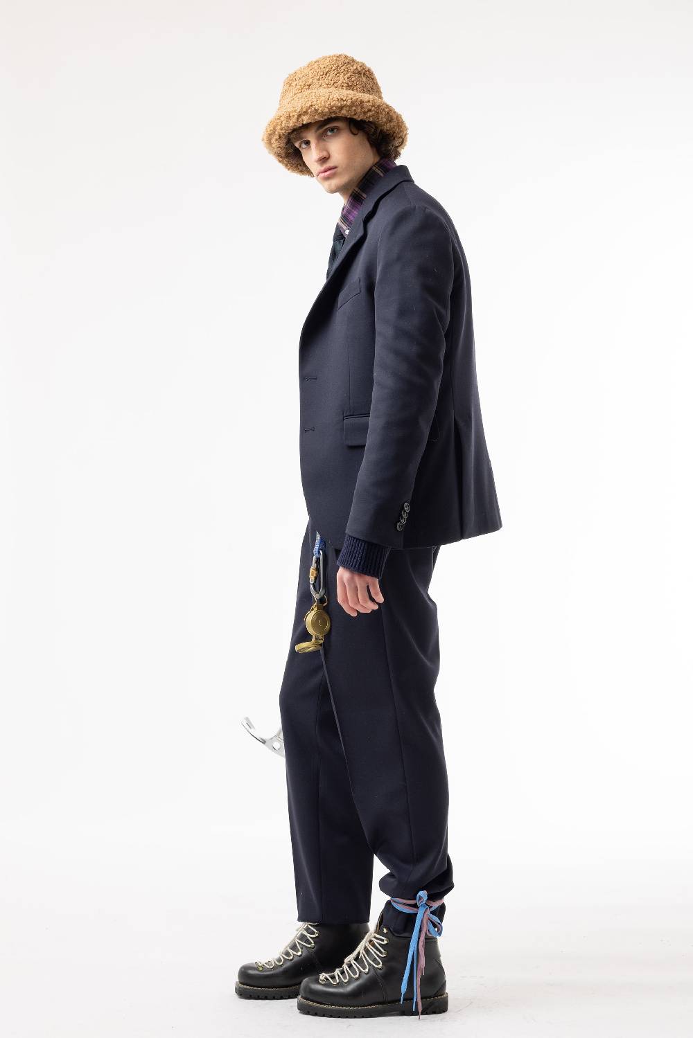 Lc23 Marzotto Wool Navy Blazer Outlet