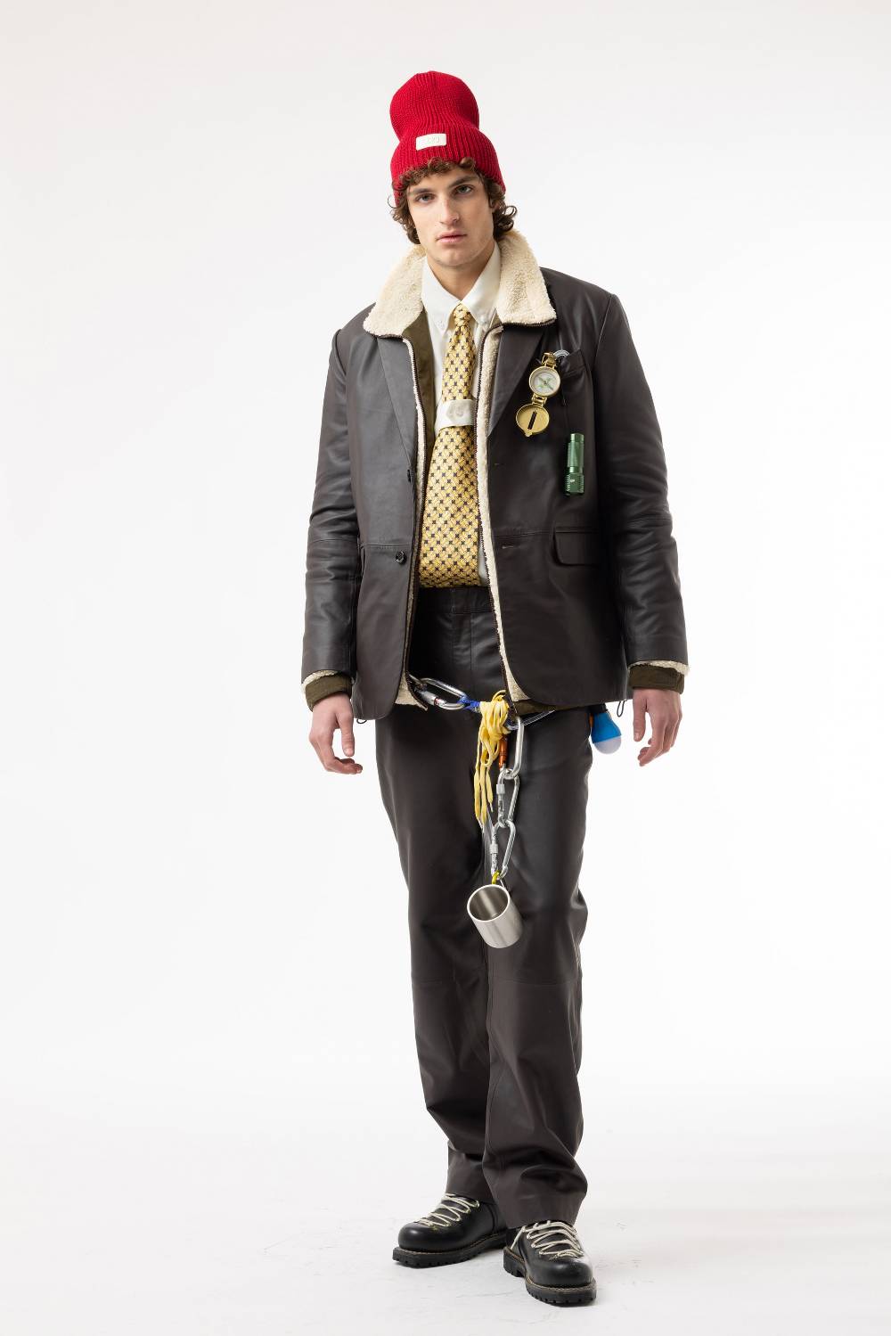 Lc23 Leather Blazer