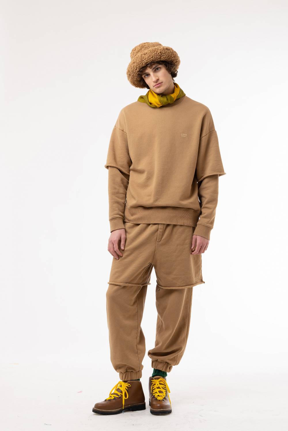 Lc23 Double Pants Camel