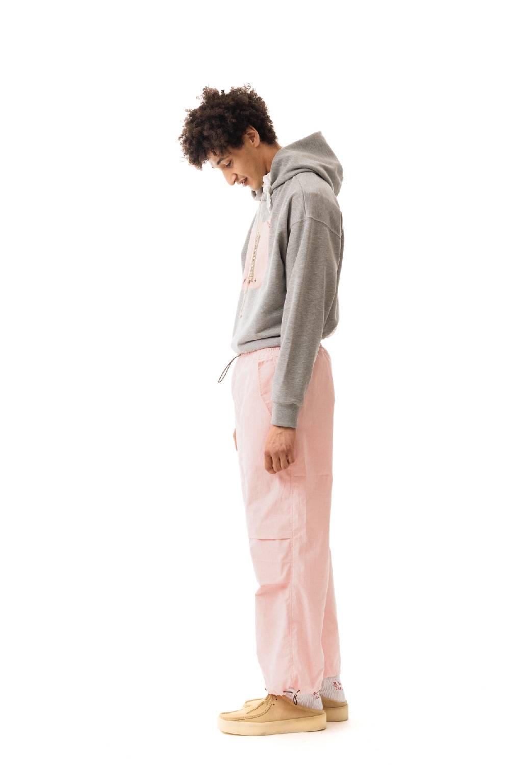 Lc23 Paracadute Ripstop Pants Pink Nuova