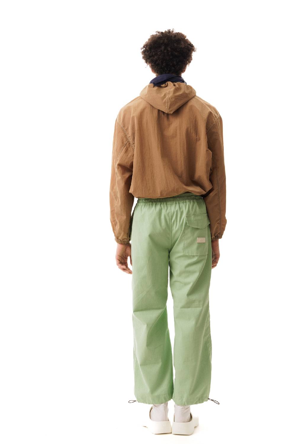 Lc23 Paracadute Ripstop Pants Green Moda