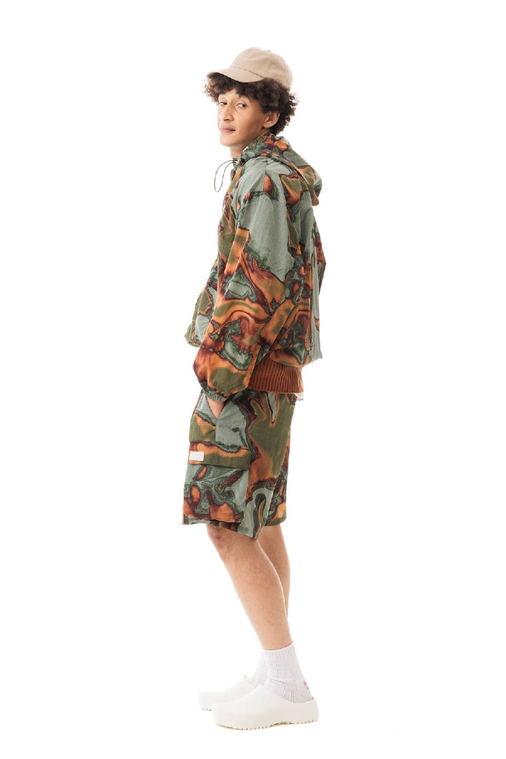 Lc23 Printed Nylon Jacket Qualità