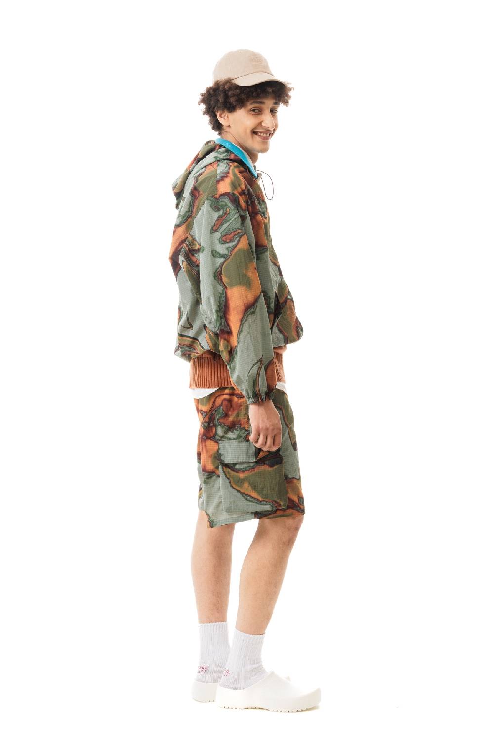 Lc23 Printed Nylon Jacket Qualità