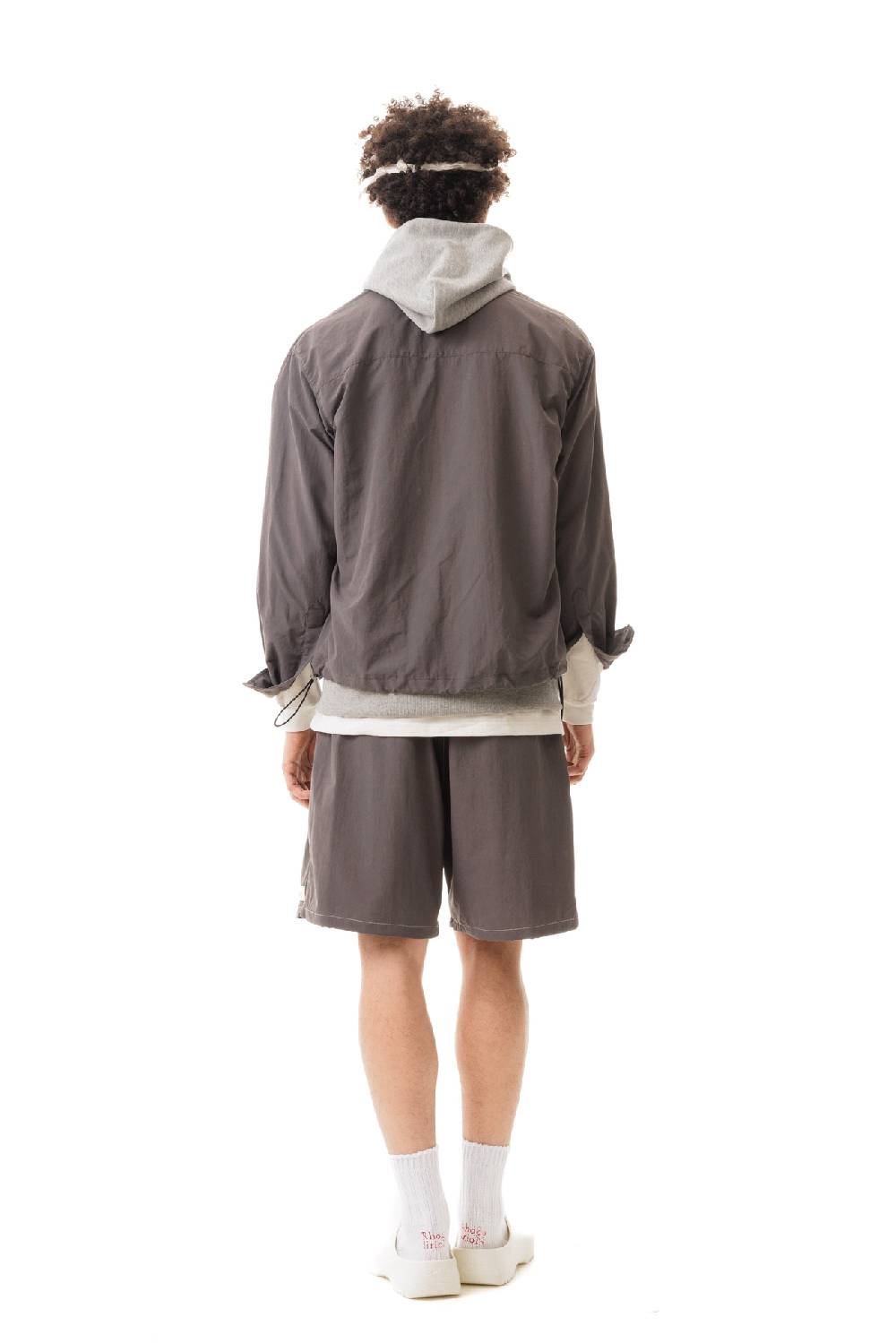 Lc23 Nylon Shirt Grey-Cream Soddisfazione Garantita