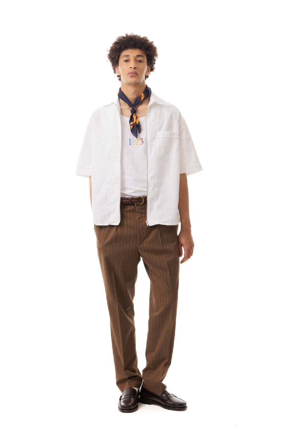 Lc23 Short Sleeve Shirt White