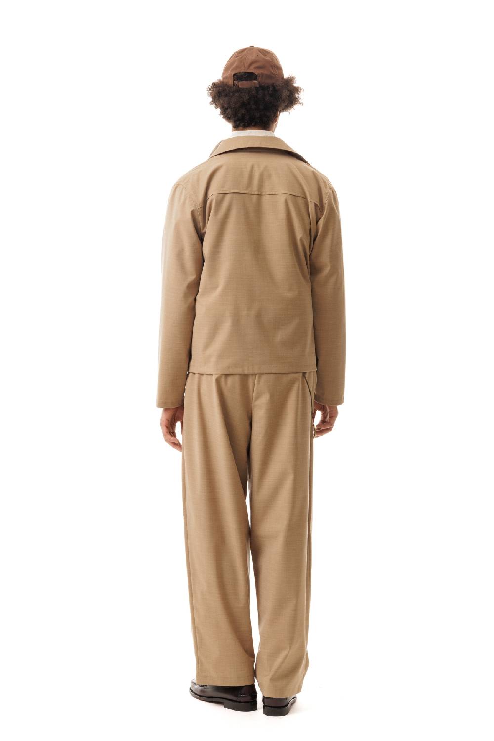 Lc23 Nylon-Wool Overshirt Camel Shopping Online
