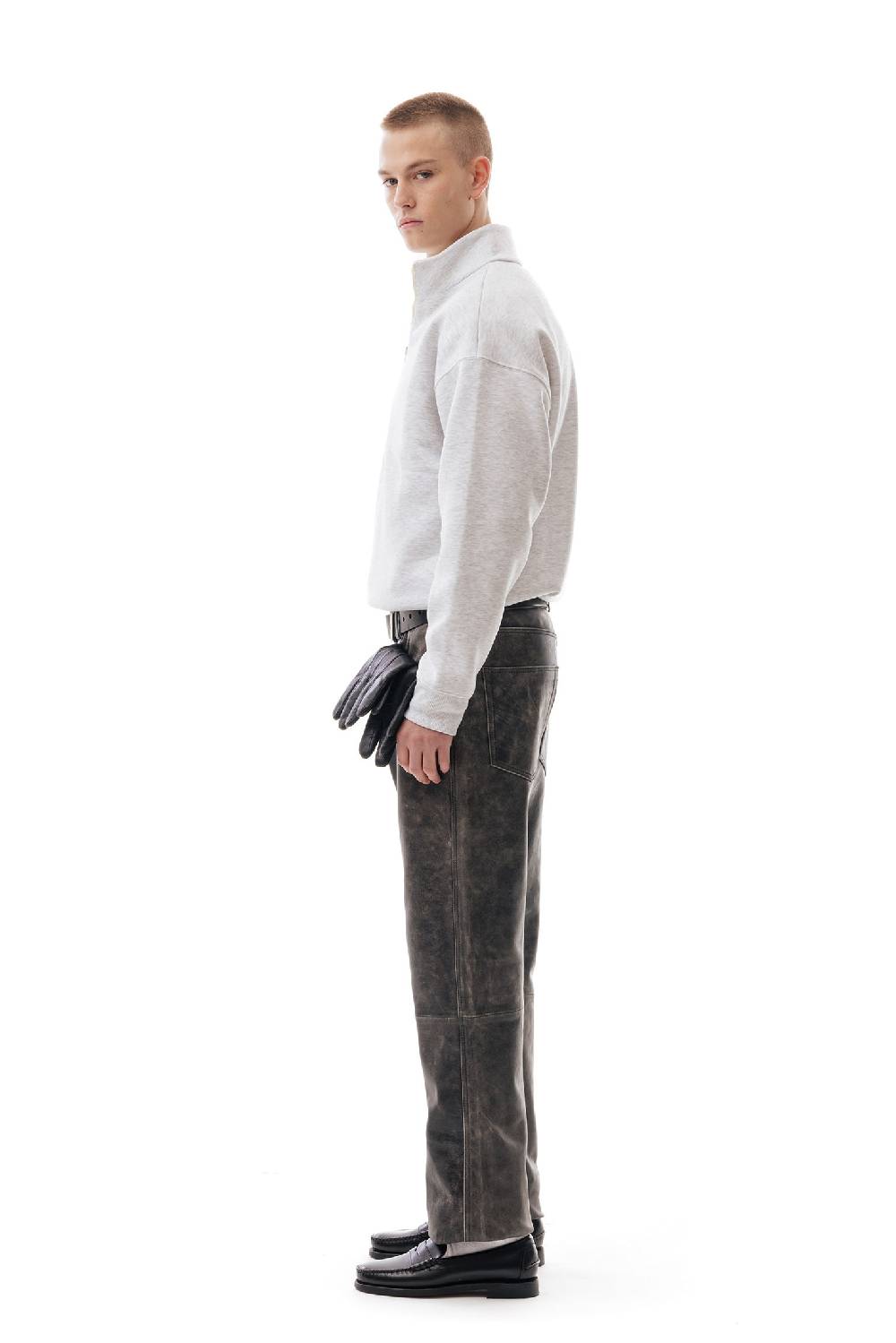 Lc23 Leather Trousers Sconto
