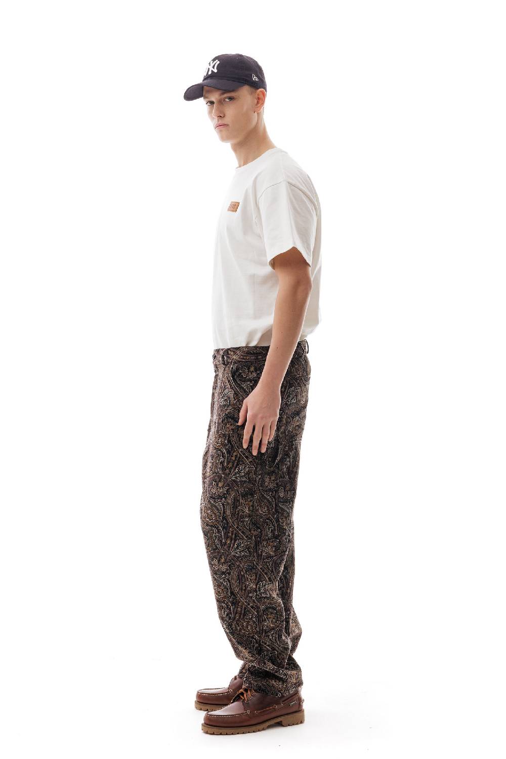 Lc23 Work Corduroy printed Trousers Outlet