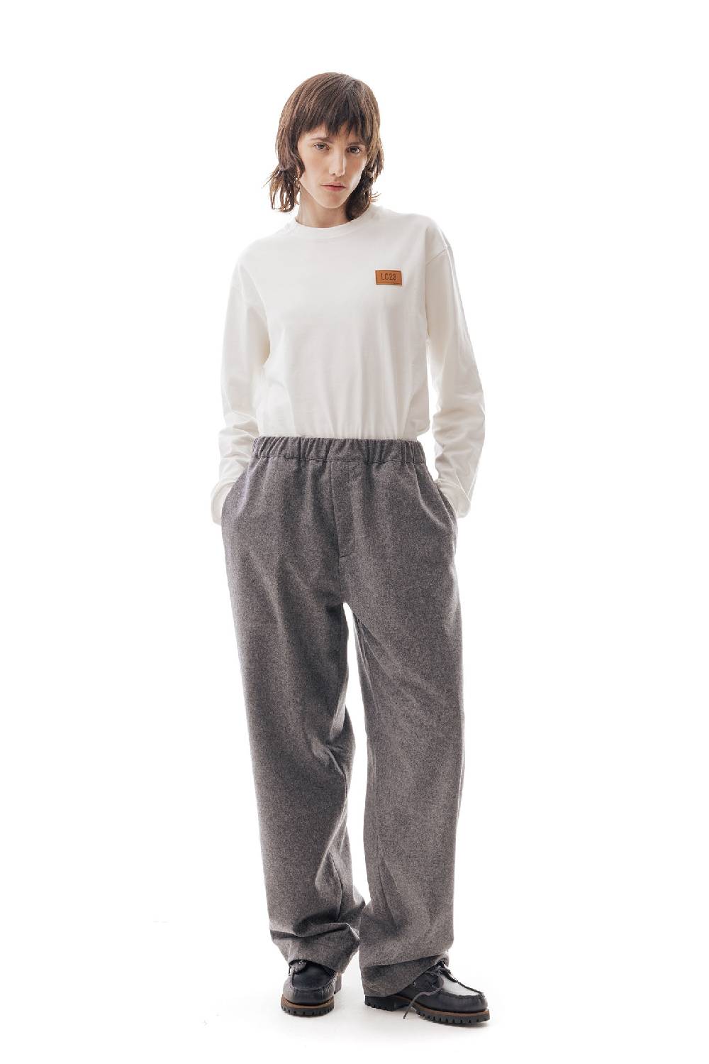 Lc23 WR Wool Pants Grey