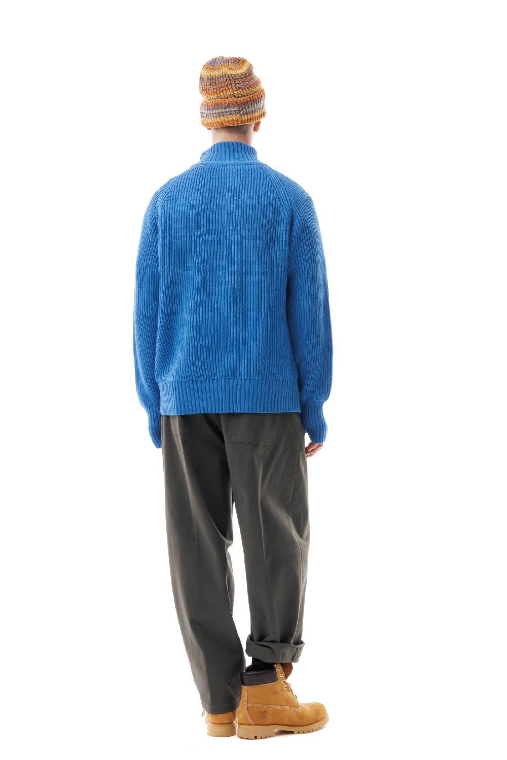 Lc23 English Knit Zip Sweater Blue 2025
