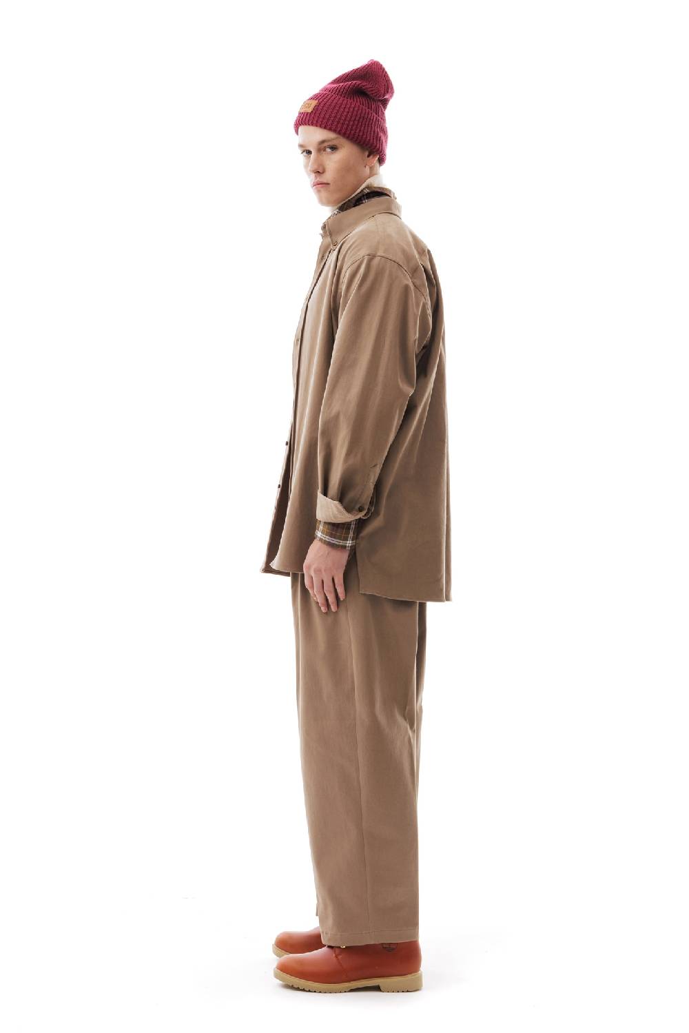 Lc23 Gabardina Overshirt Beige Negozi Online