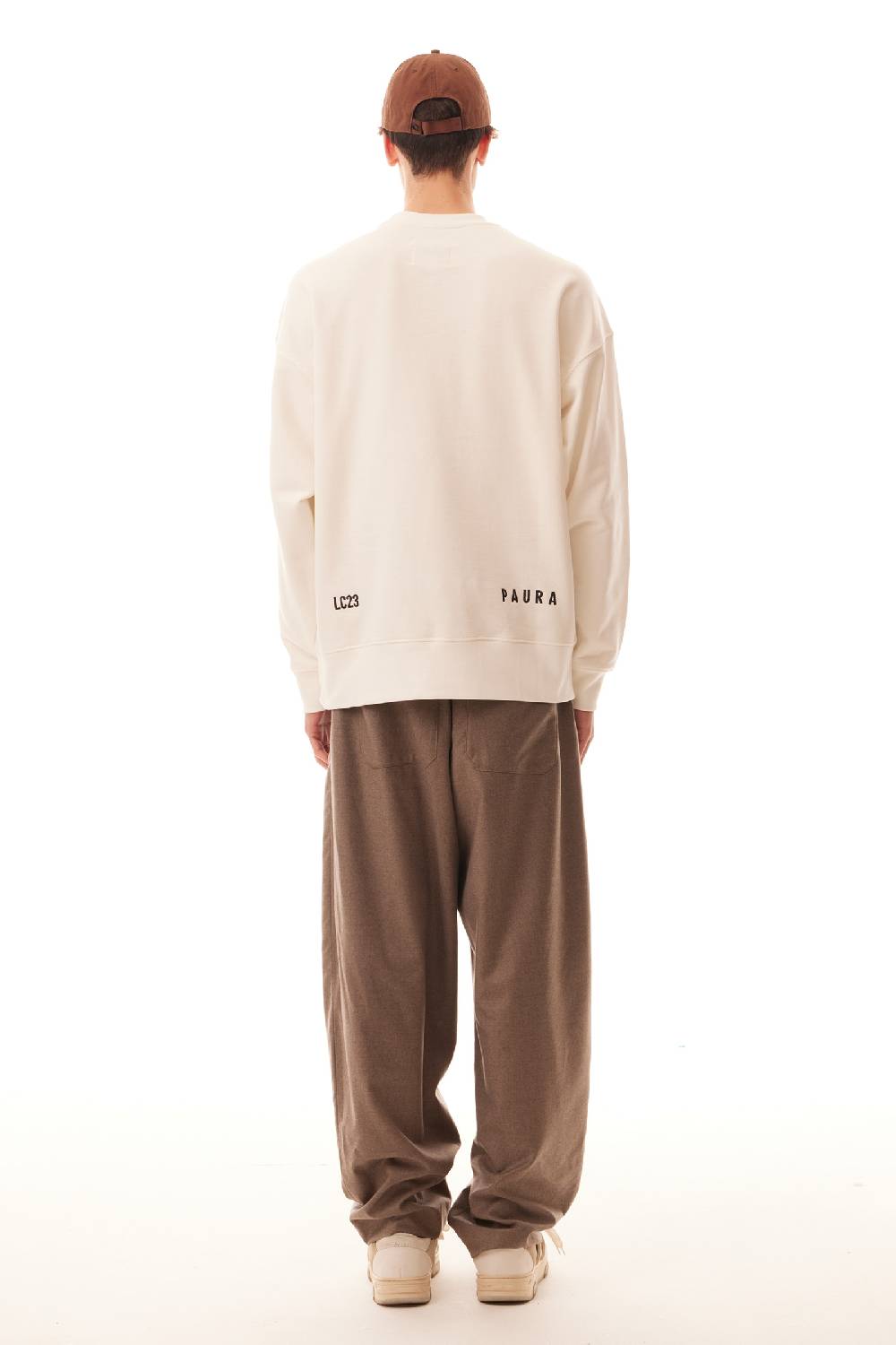 Lc23 Terrone Sweatshirt Cream Offerta