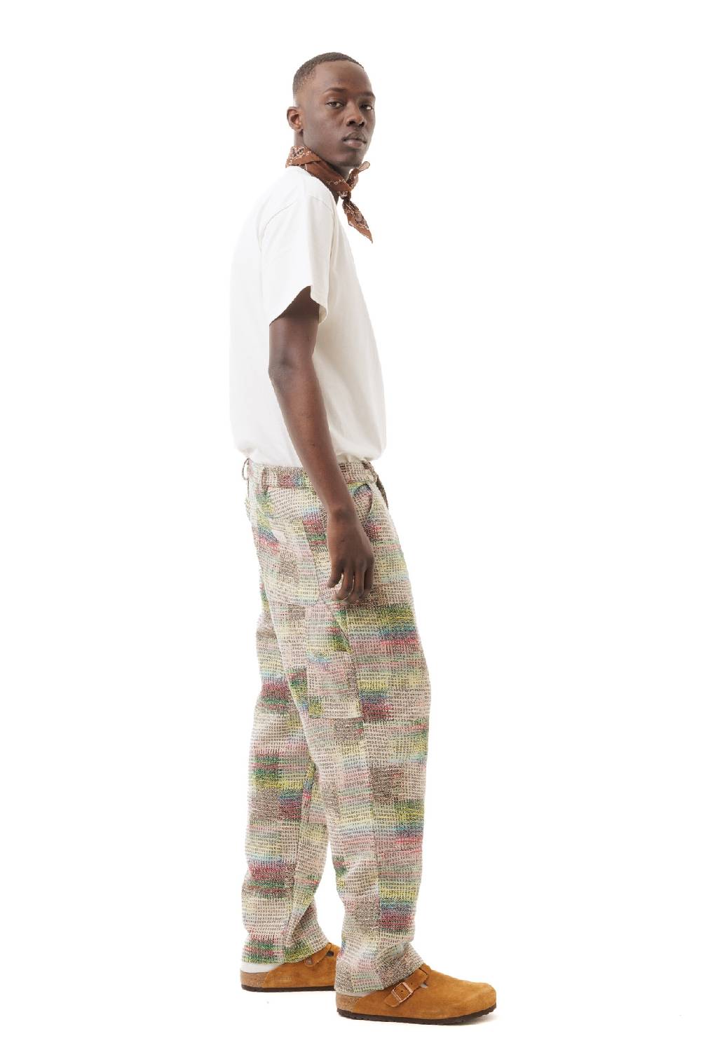 Lc23 Patchwork Work Trousers Saldi