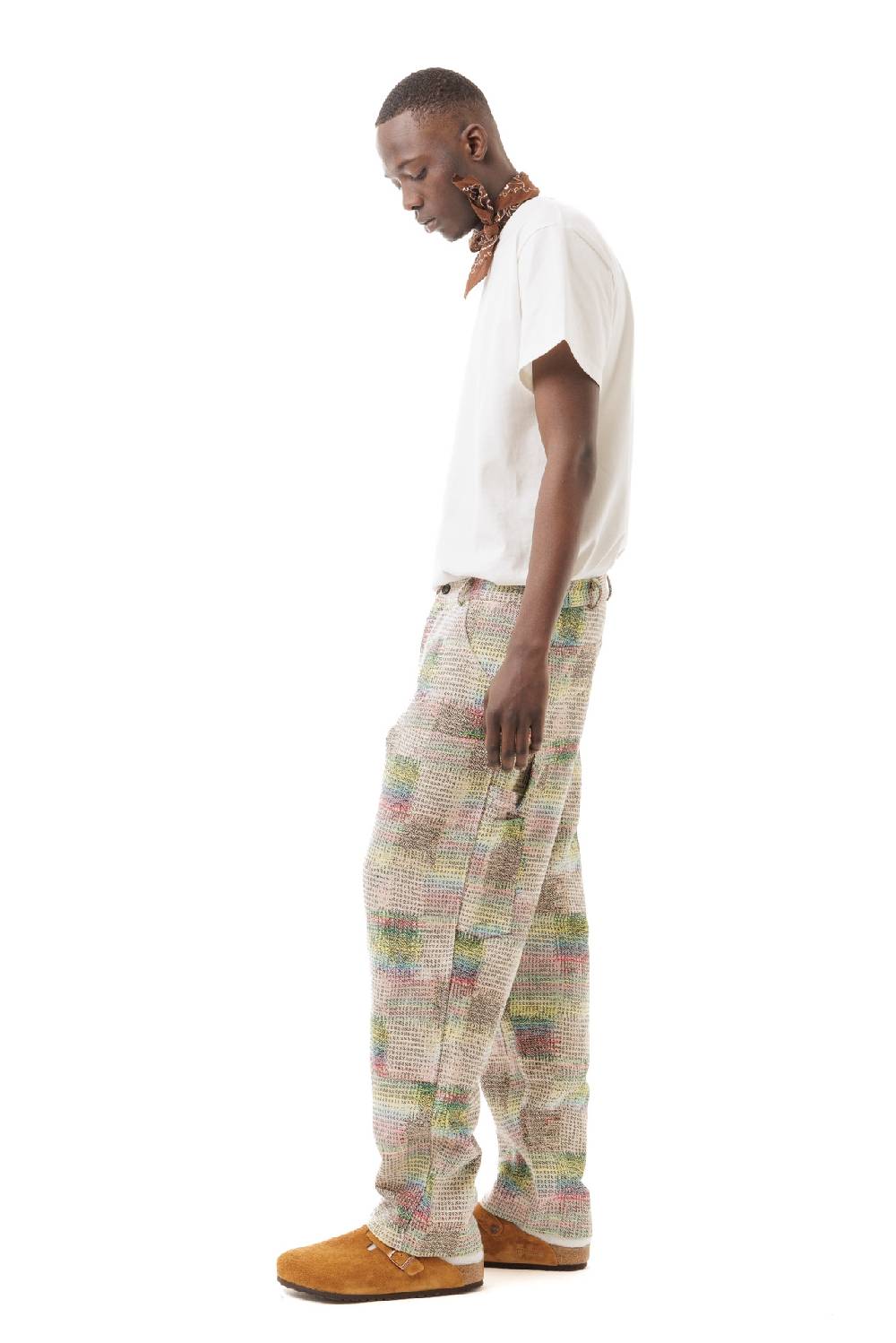 Lc23 Patchwork Work Trousers Saldi