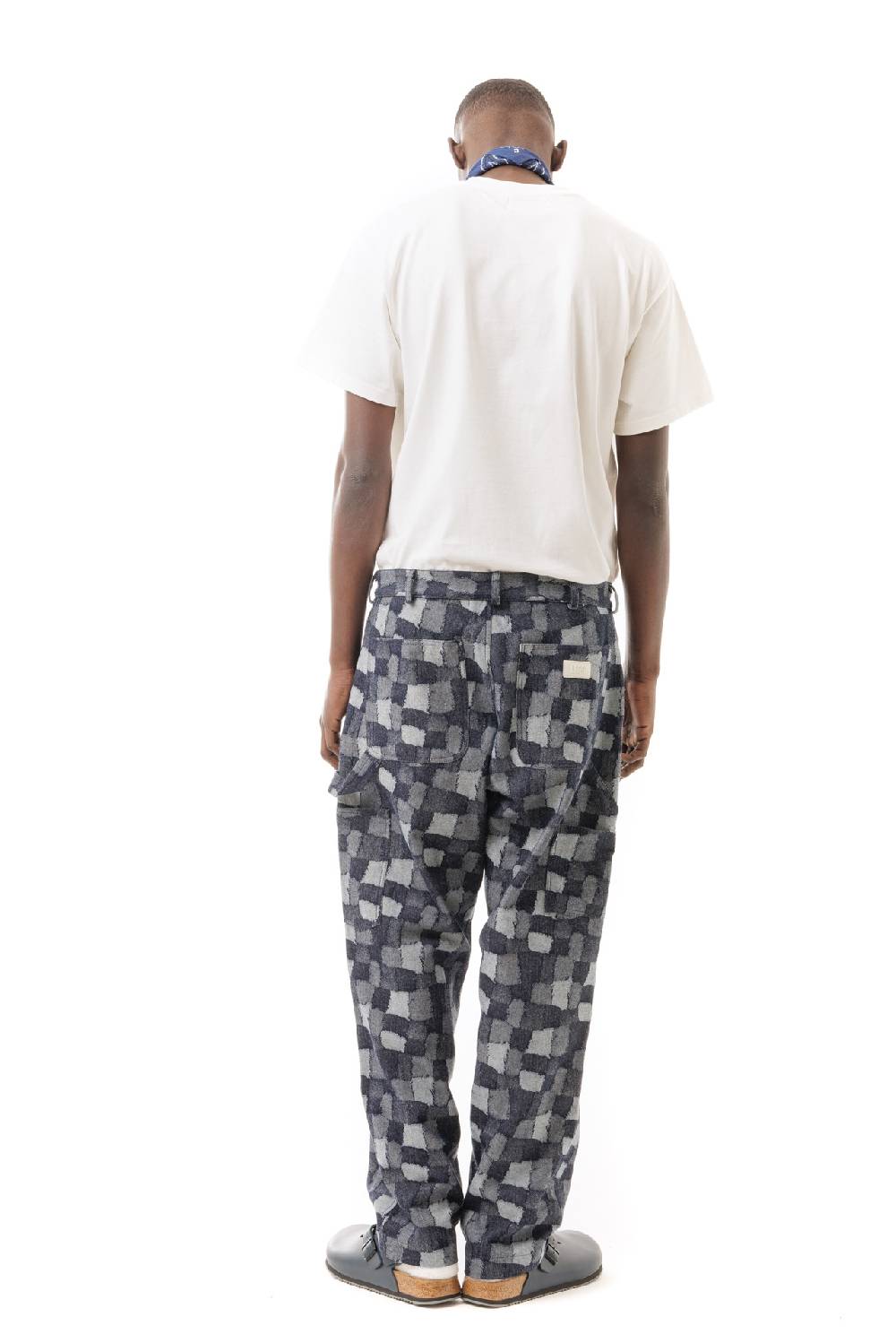 Lc23 Patchwork Denim Work Trousers Offerte