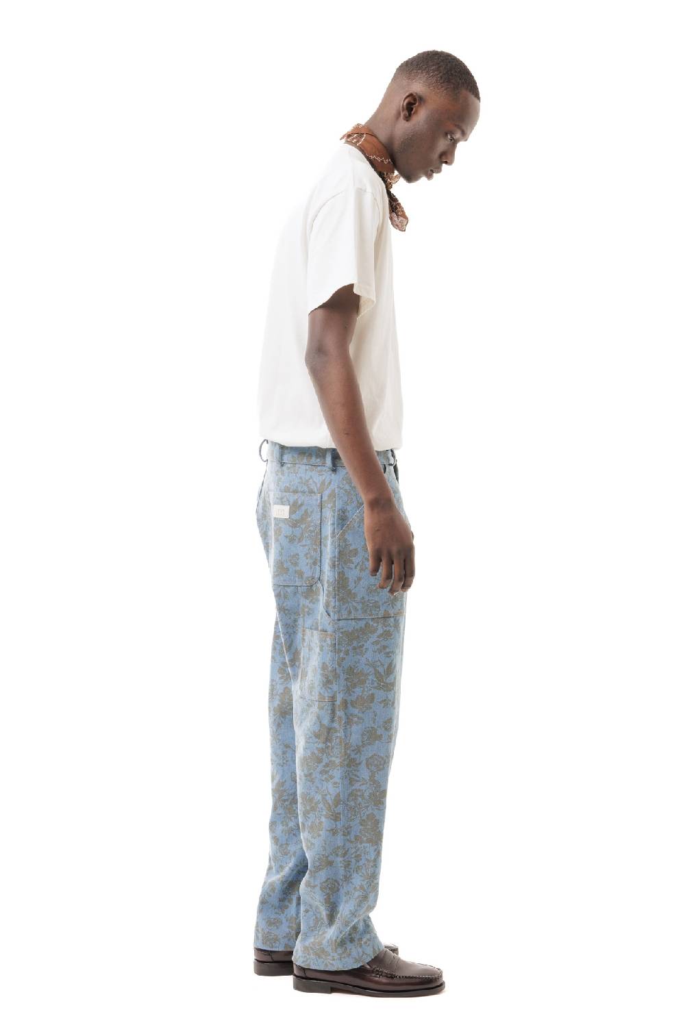 Lc23 Denim Printed Work Trousers Hotsell