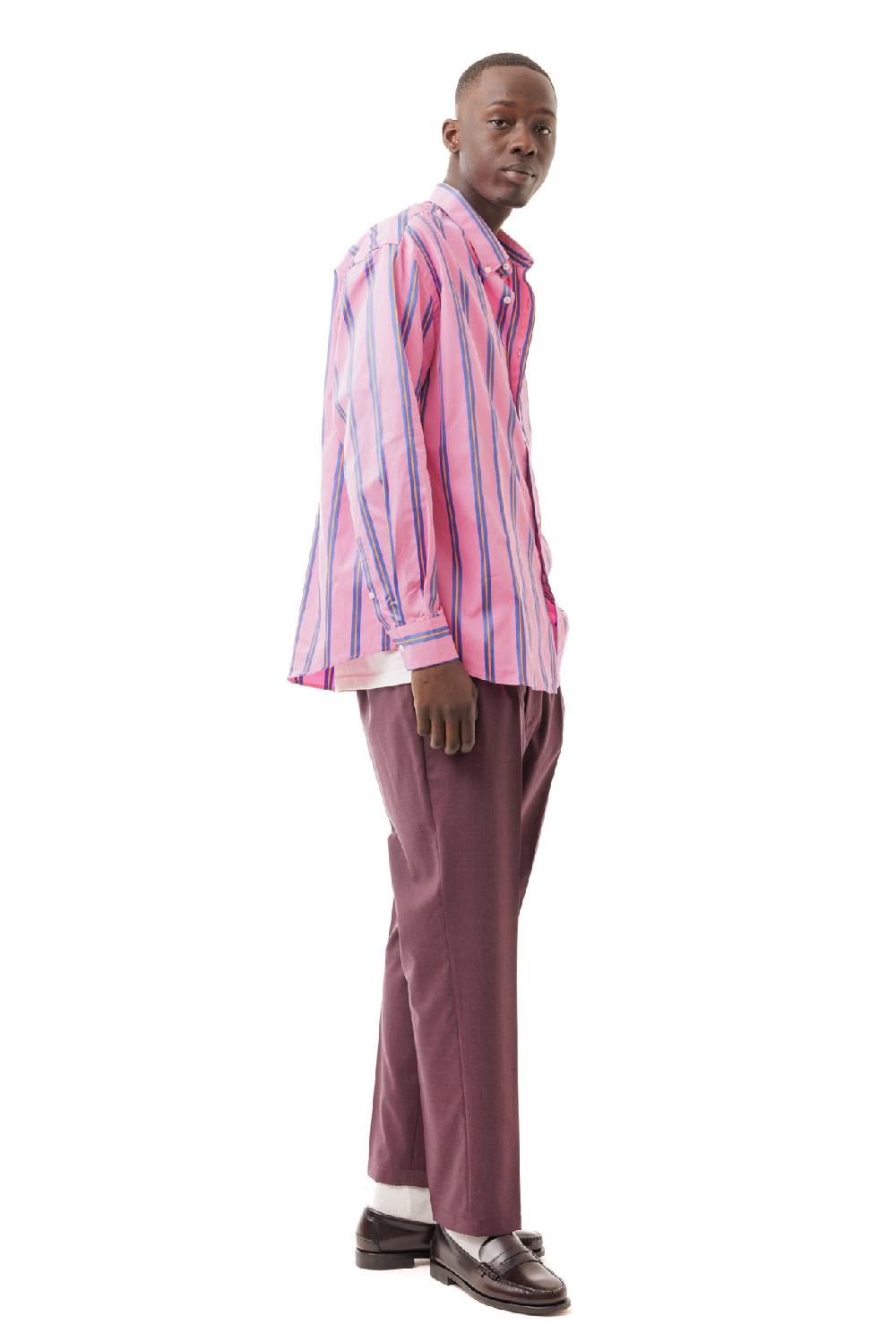 Lc23 Stripes Pink Shirt Nuovo