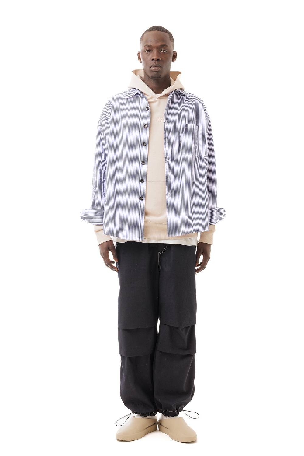 Lc23 Technical Stripes Overshirt