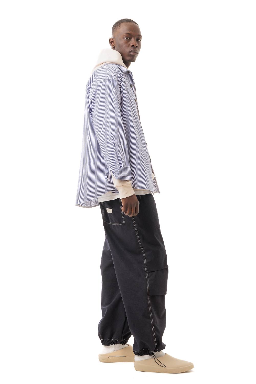 Lc23 Technical Stripes Overshirt Sottocosto