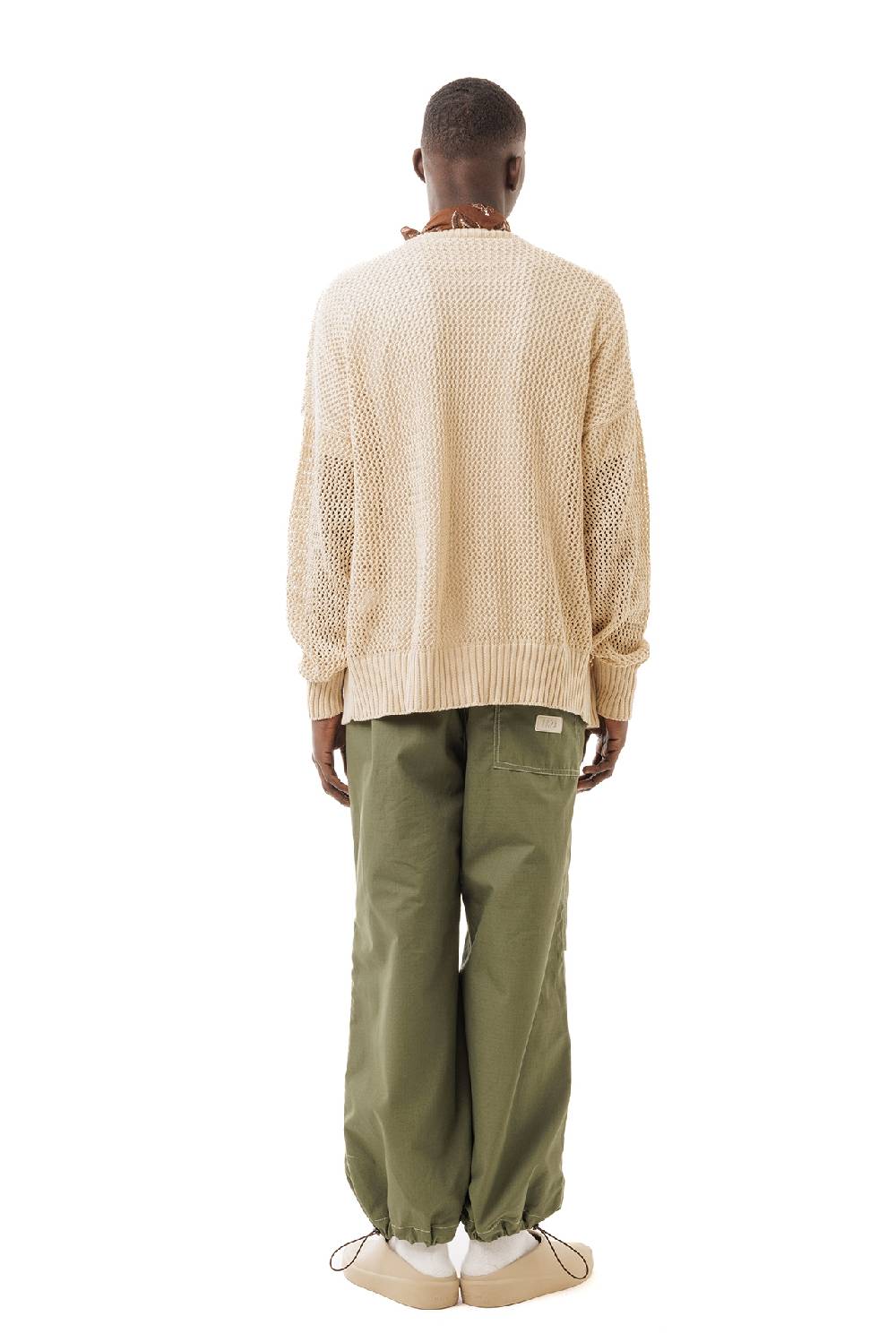 Lc23 Perforated Cardigan Beige I Più Venduti