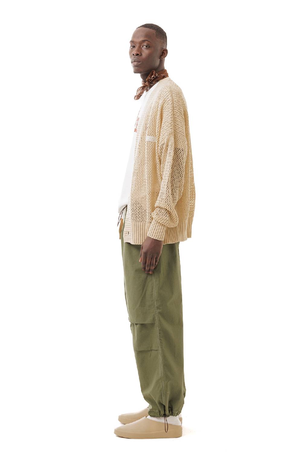Lc23 Perforated Cardigan Beige I Più Venduti