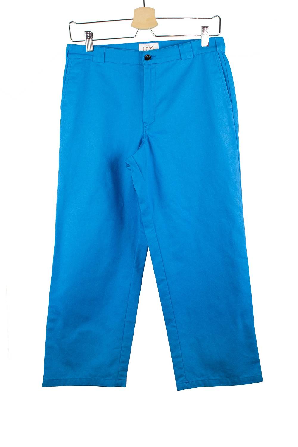 Lc23 Work Trousers Turquoise Nuovo