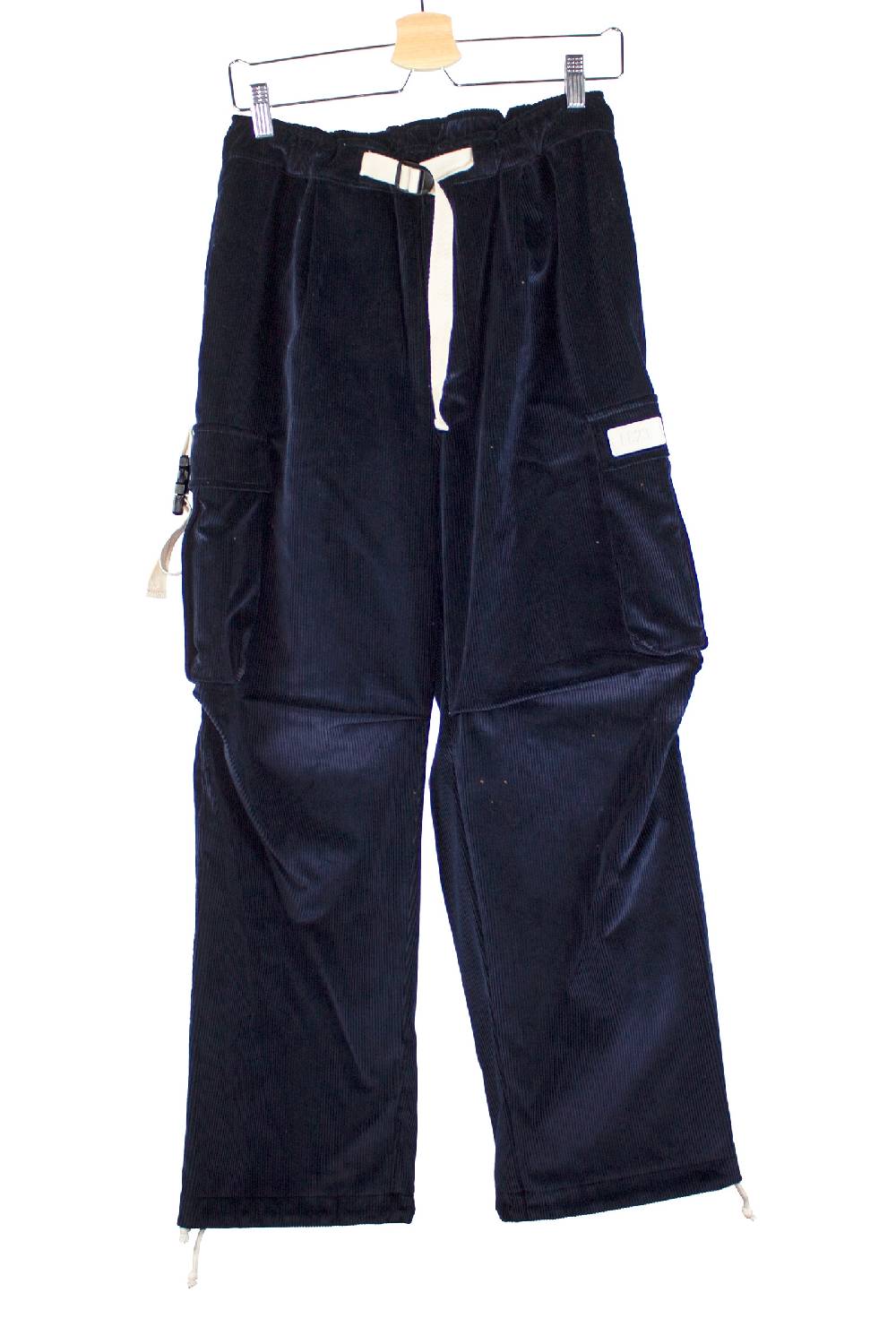 Lc23 Corduroy Cargo Pants Navy Promozione