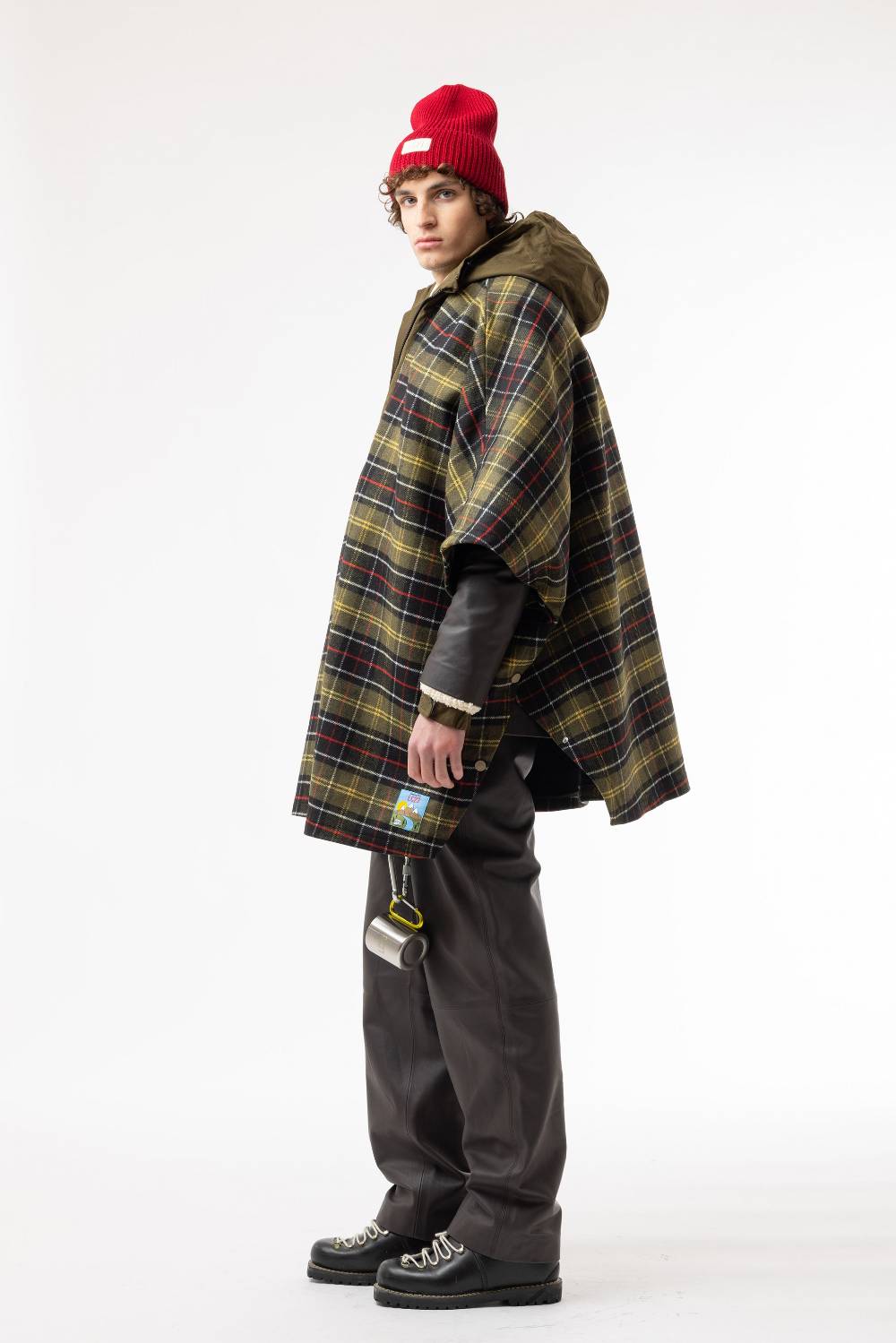 Lc23 Cape Coat Check Prezzo Ridotto