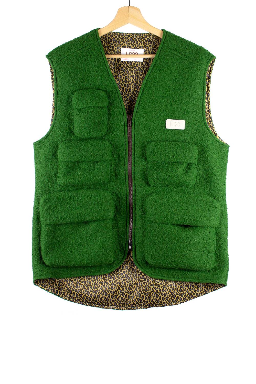 Lc23 Casentino Multipocket Vest Green Sconto