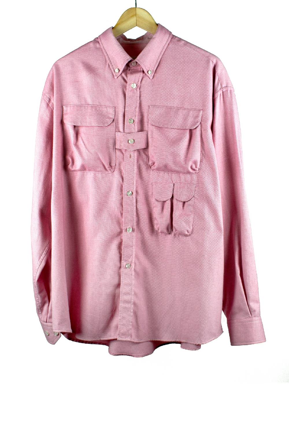 Lc23 Flannel Multipocket Shirt Pink Economico