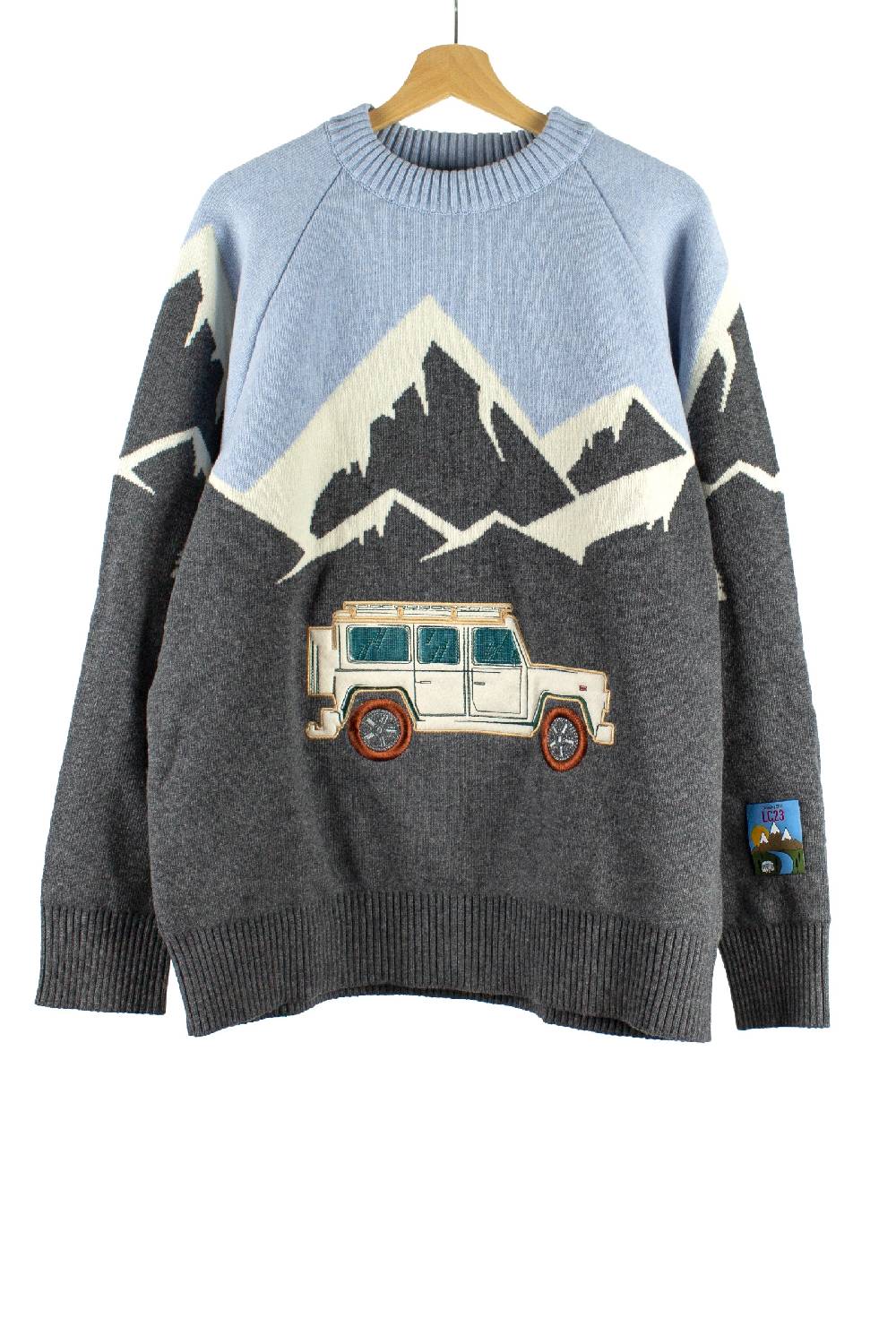 Lc23 Jeep Jaquard Sweater Saldi Di Fabbrica