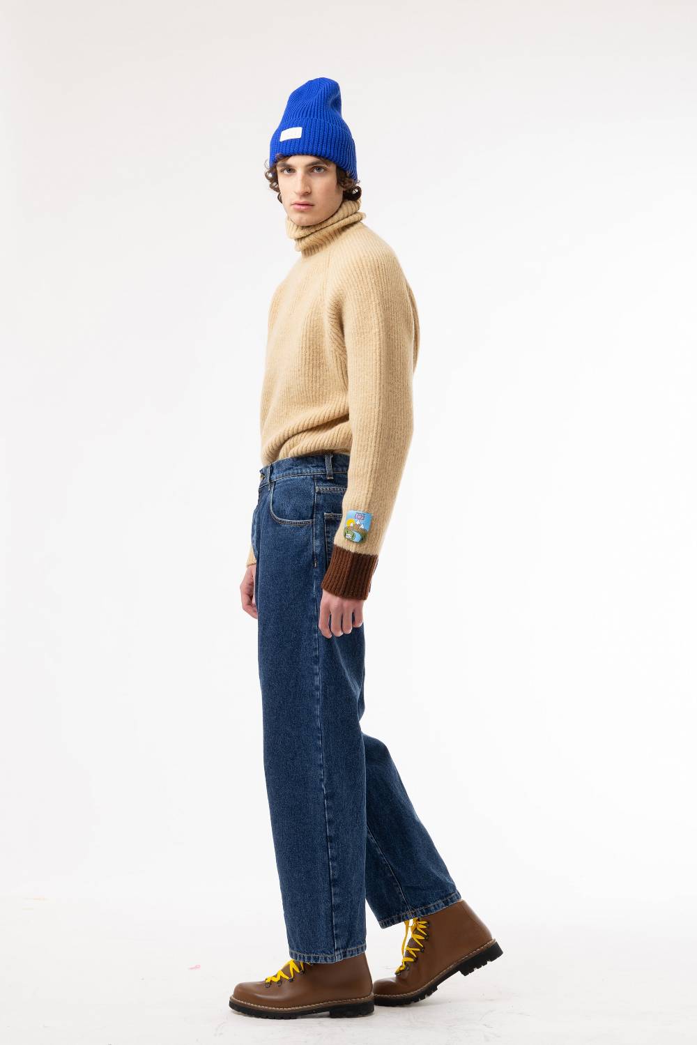 Lc23 Turtleneck Sweater Beige Italy